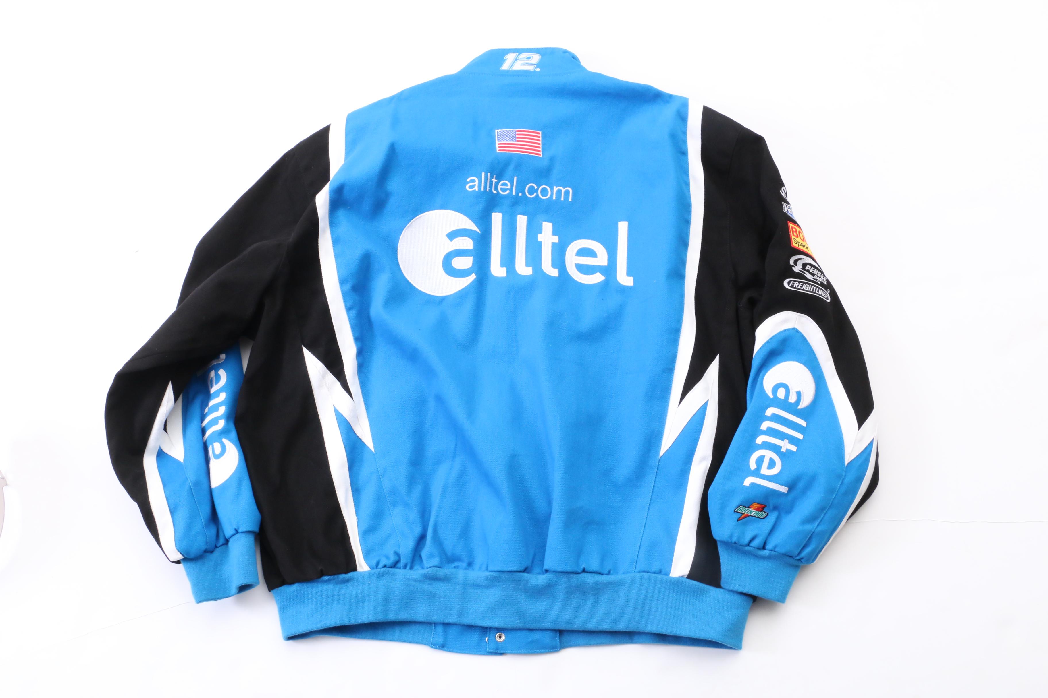 Ryan Newman Signed Jacket and Face Guard