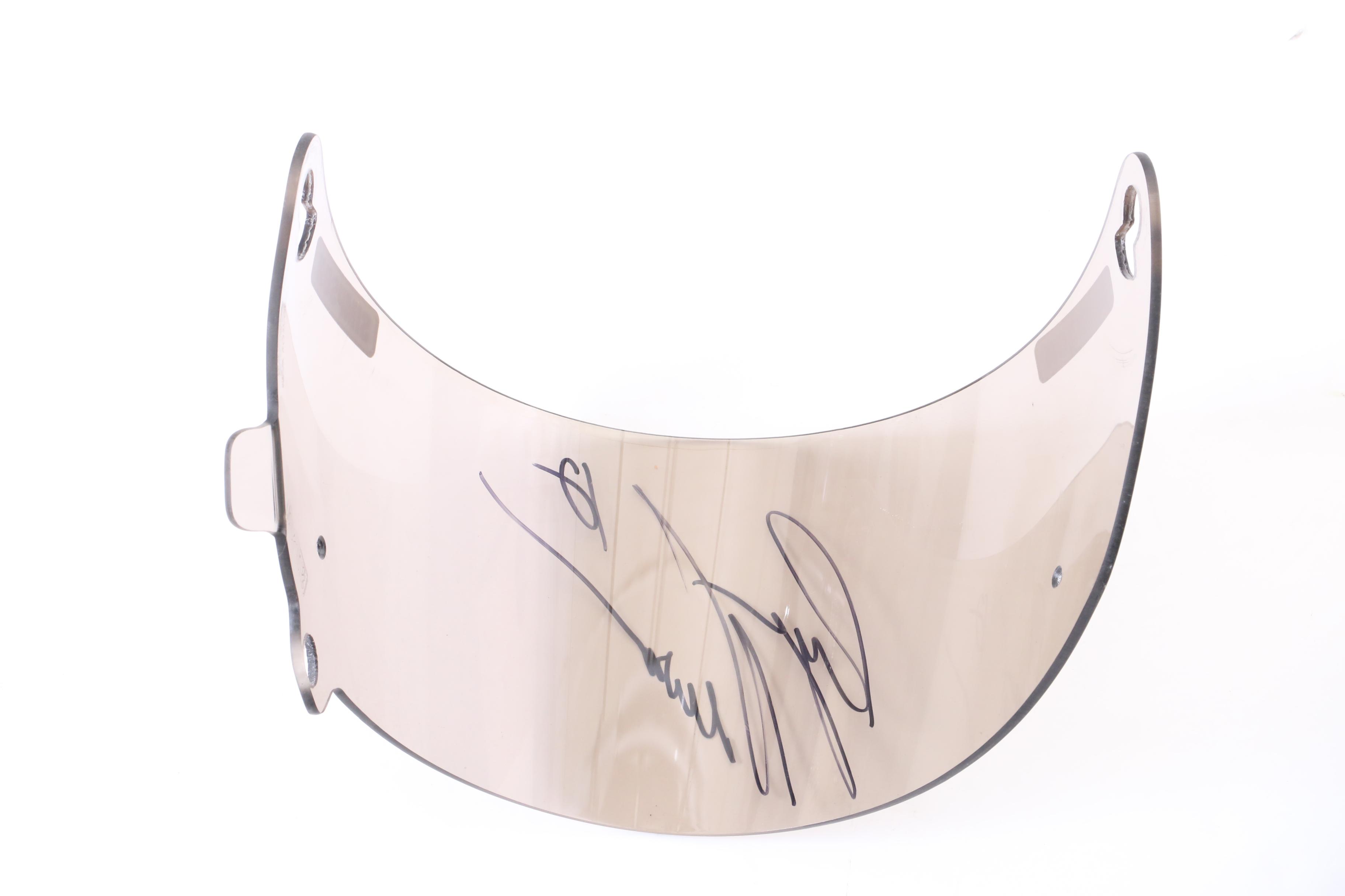 Ryan Newman Signed Jacket and Face Guard