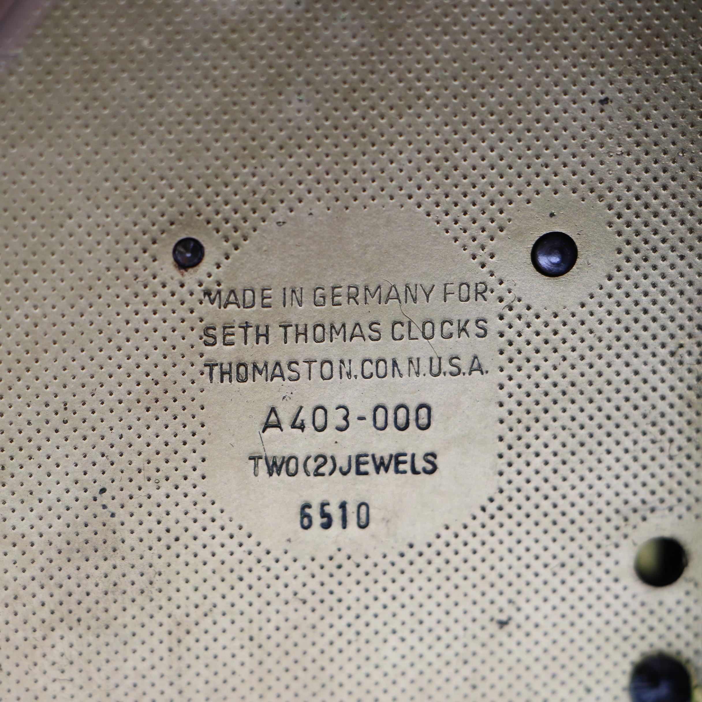 Seth Thomas "Legacy 3W" Carriage Clock