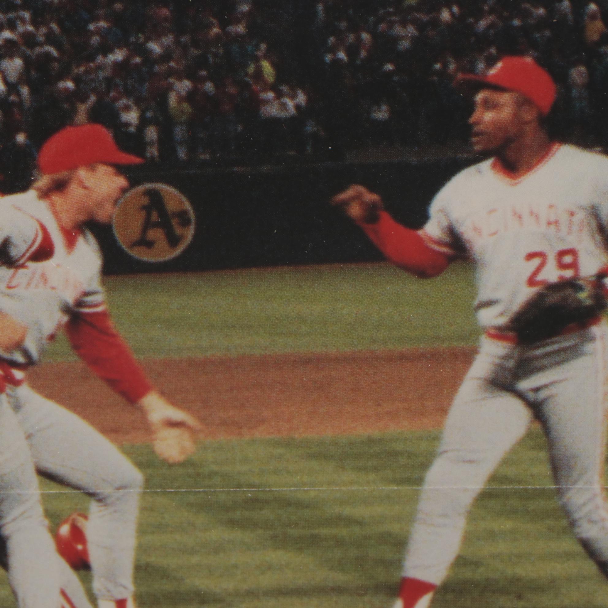 1990 Cincinnati Reds "World Champions" Professionally Framed Photo Print