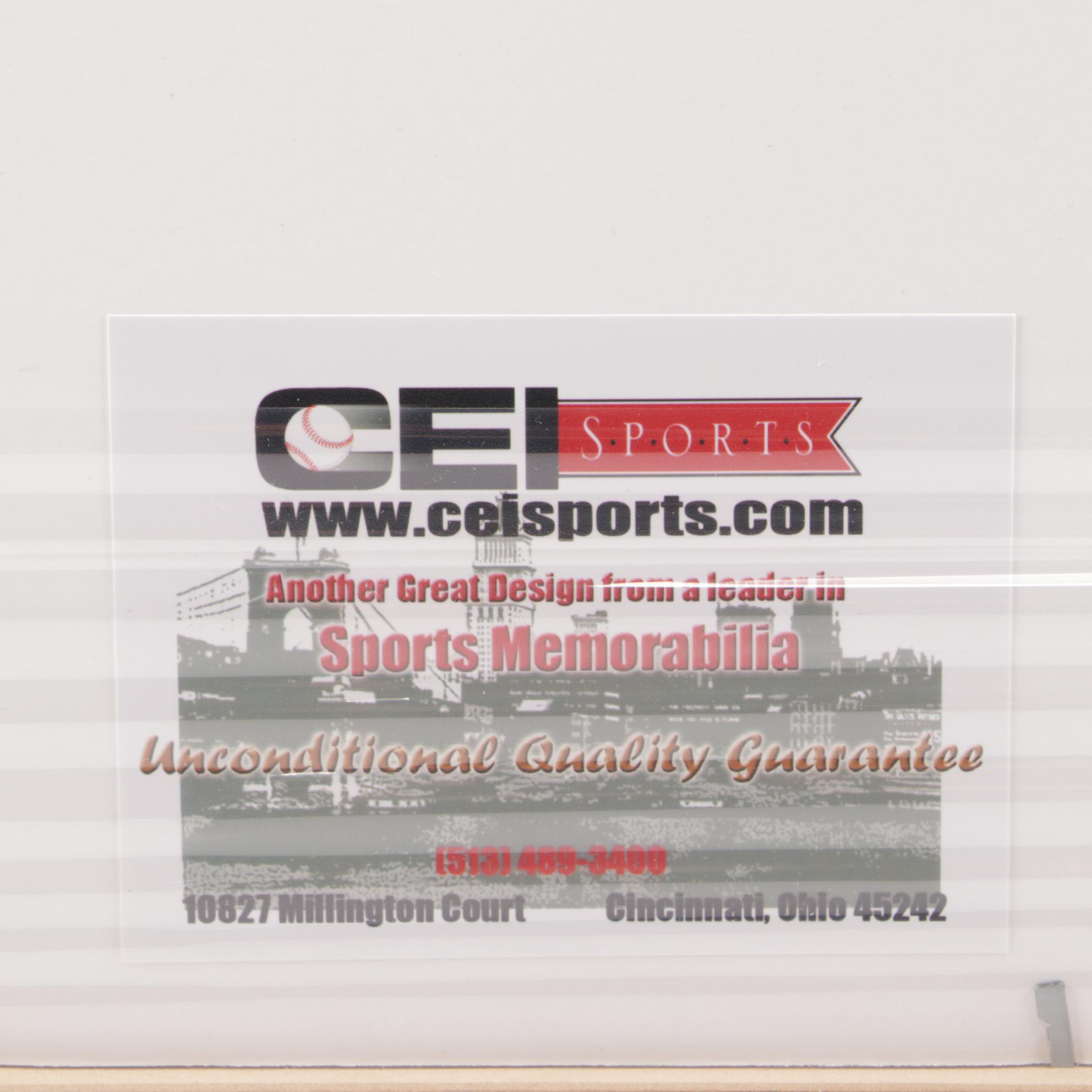 1990 Cincinnati Reds "World Champions" Professionally Framed Photo Print