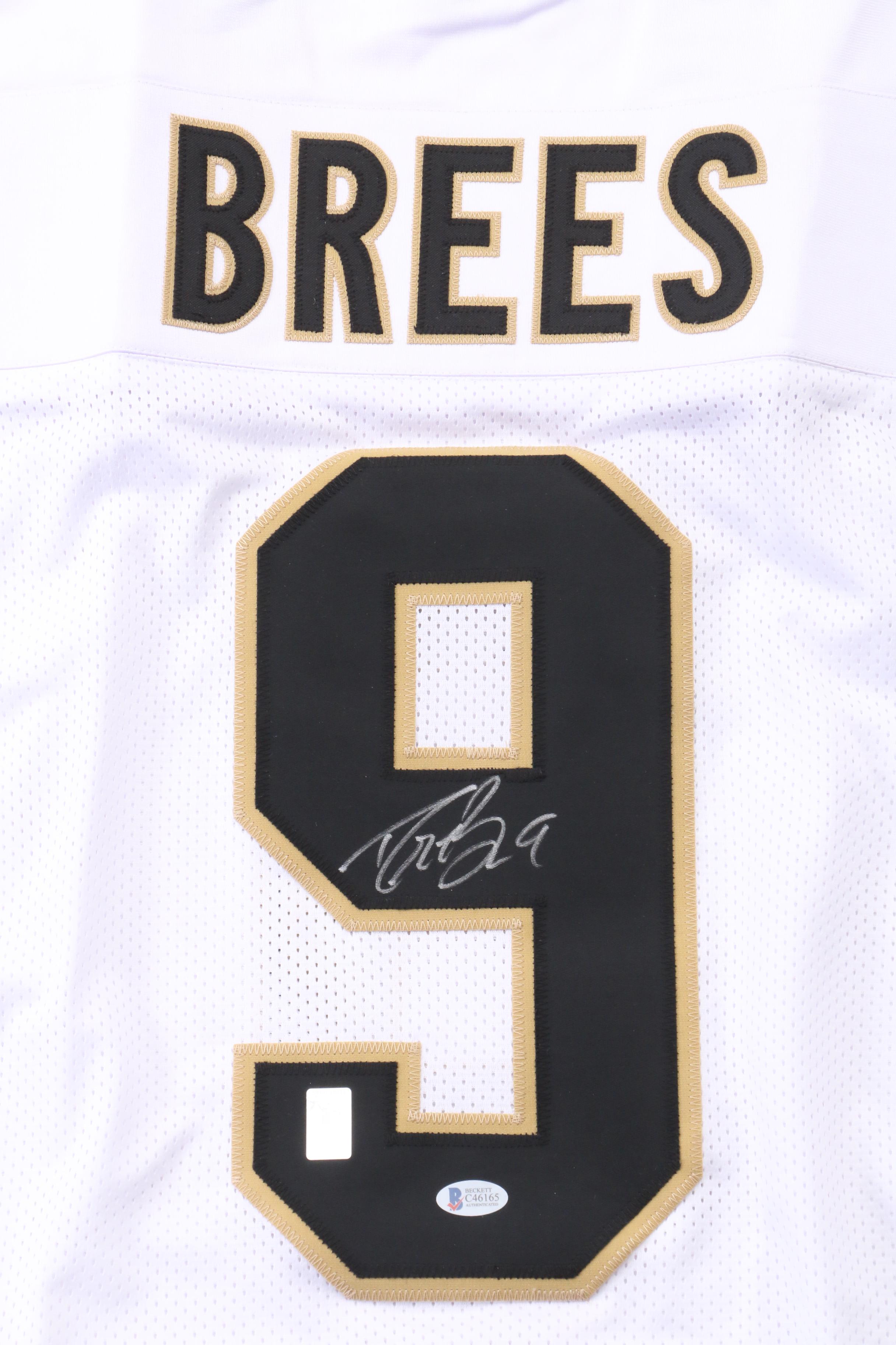 Drew Brees Signed Saints Jersey  COA