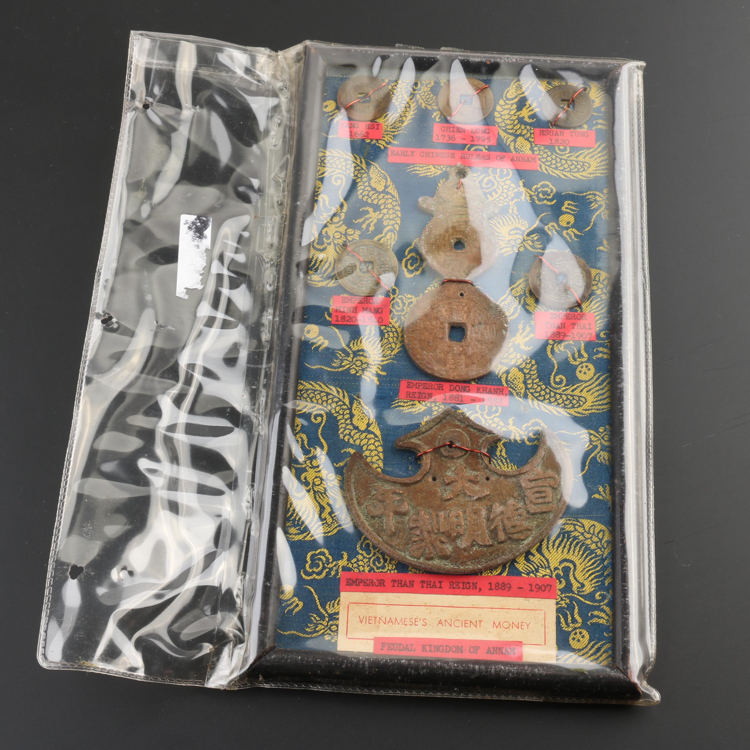 Collection of Assorted Antique Vietnamese Coins