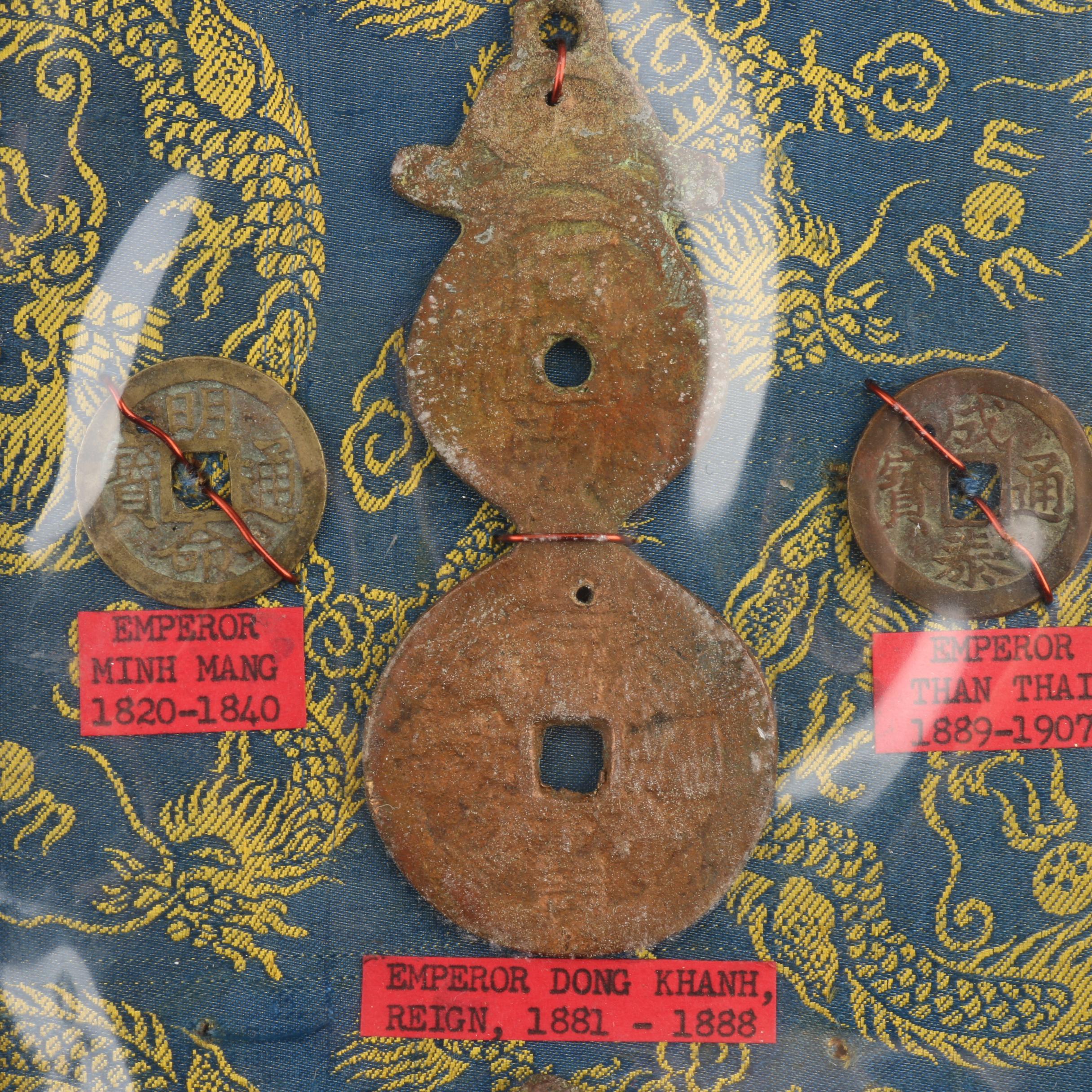 Collection of Assorted Antique Vietnamese Coins