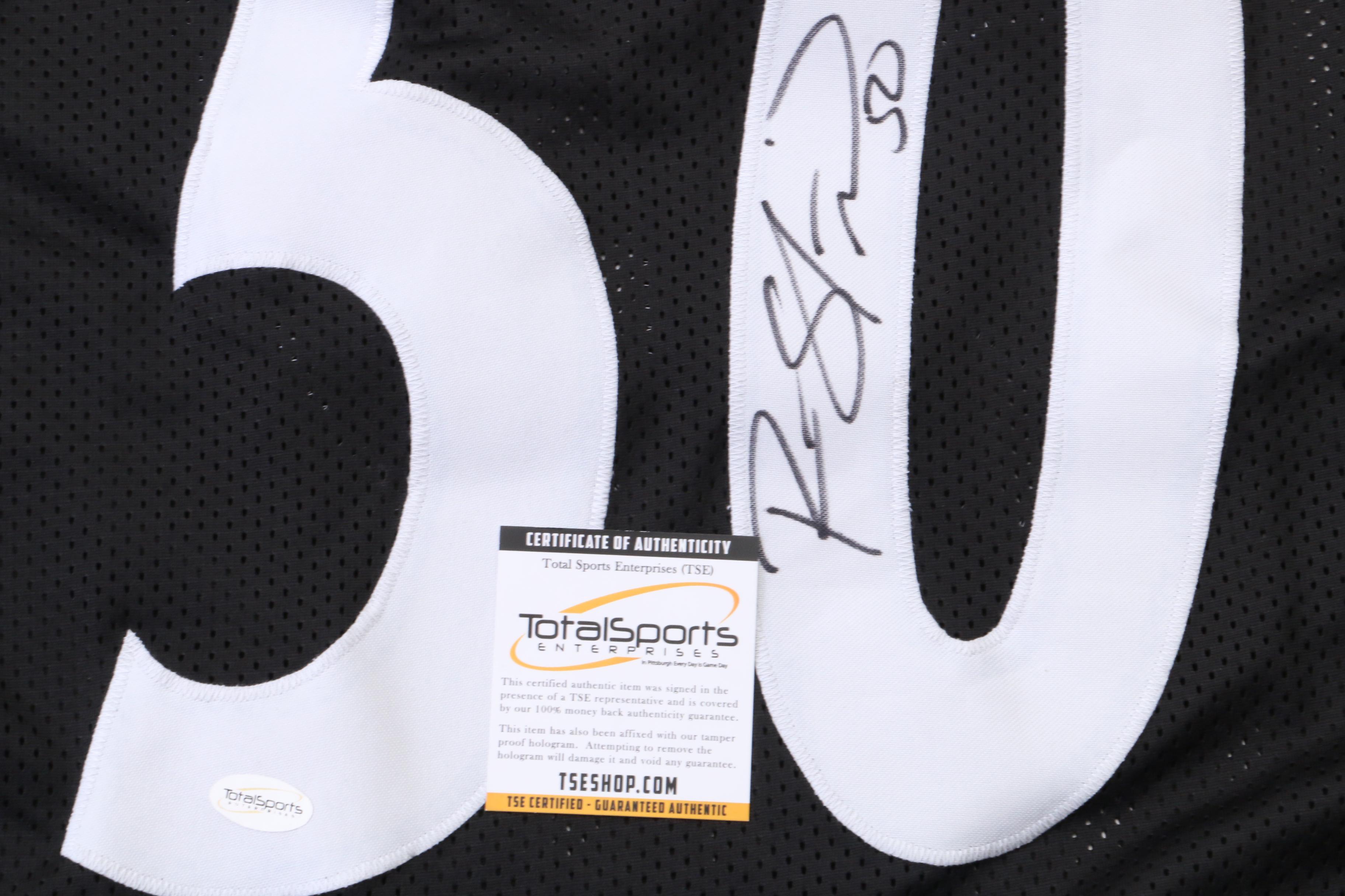 Ryan Shazier Signed Steelers Jersey  COA