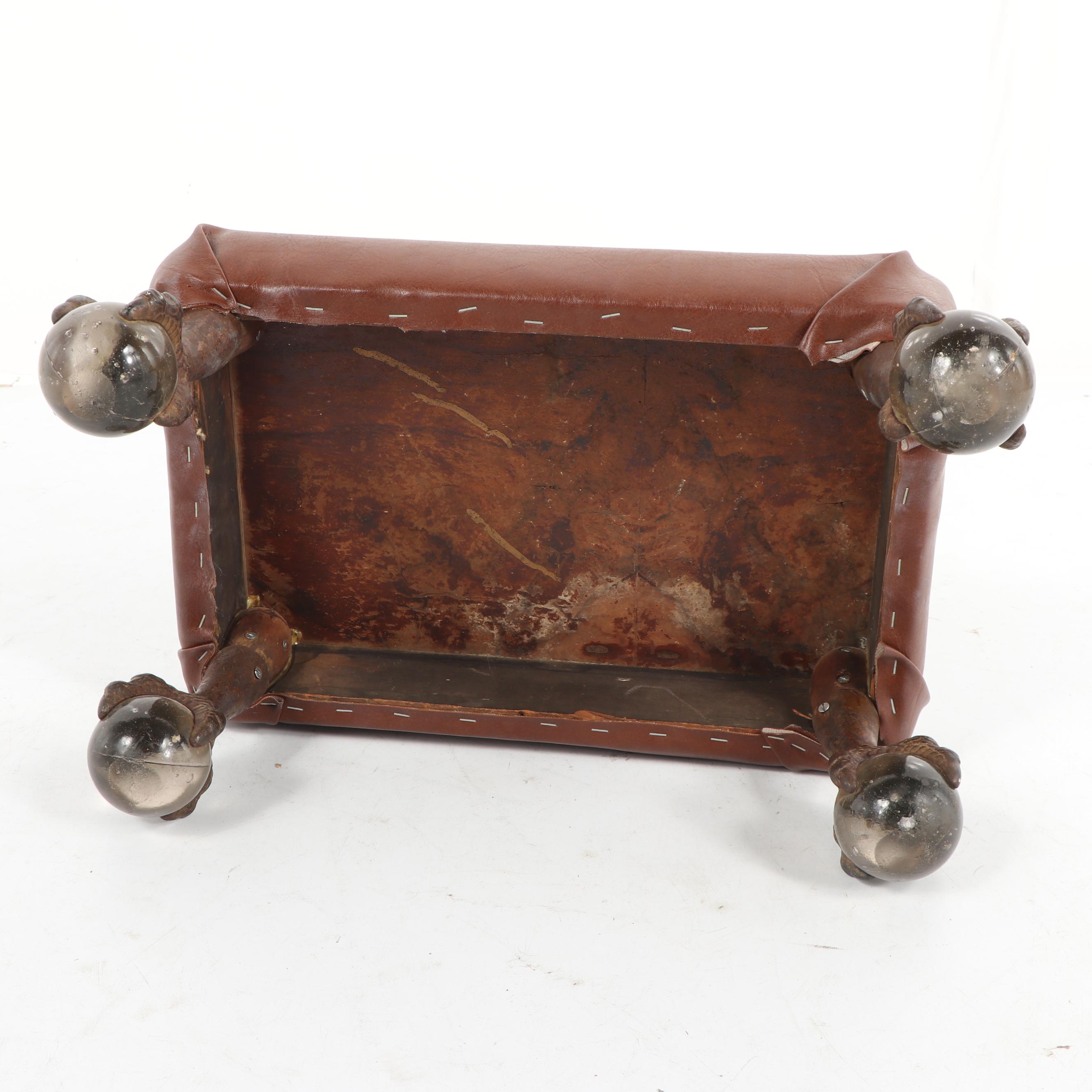 Late Victorian Style Footstool, Early 20th Century