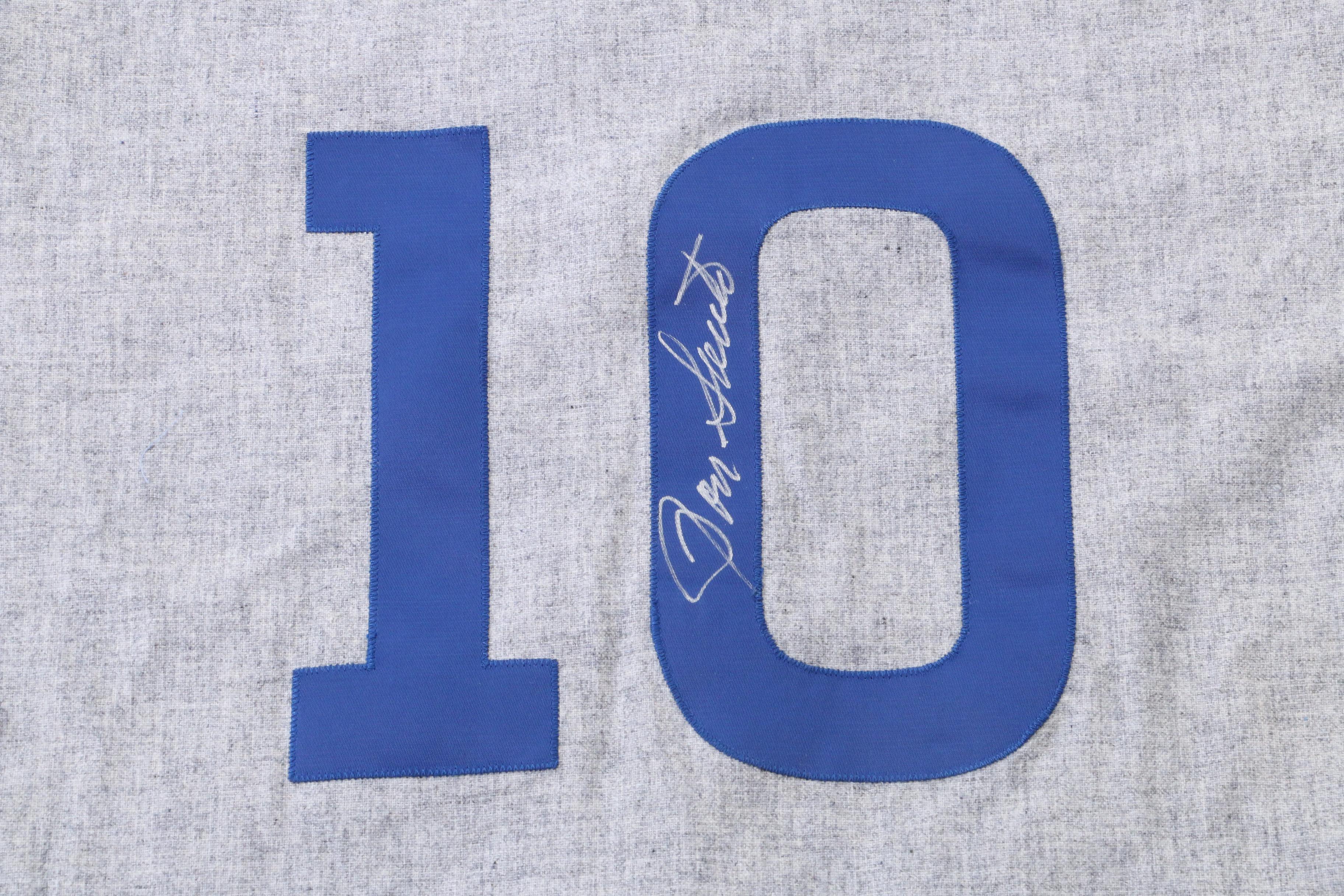 Ron Santo Signed Cubs Jersey