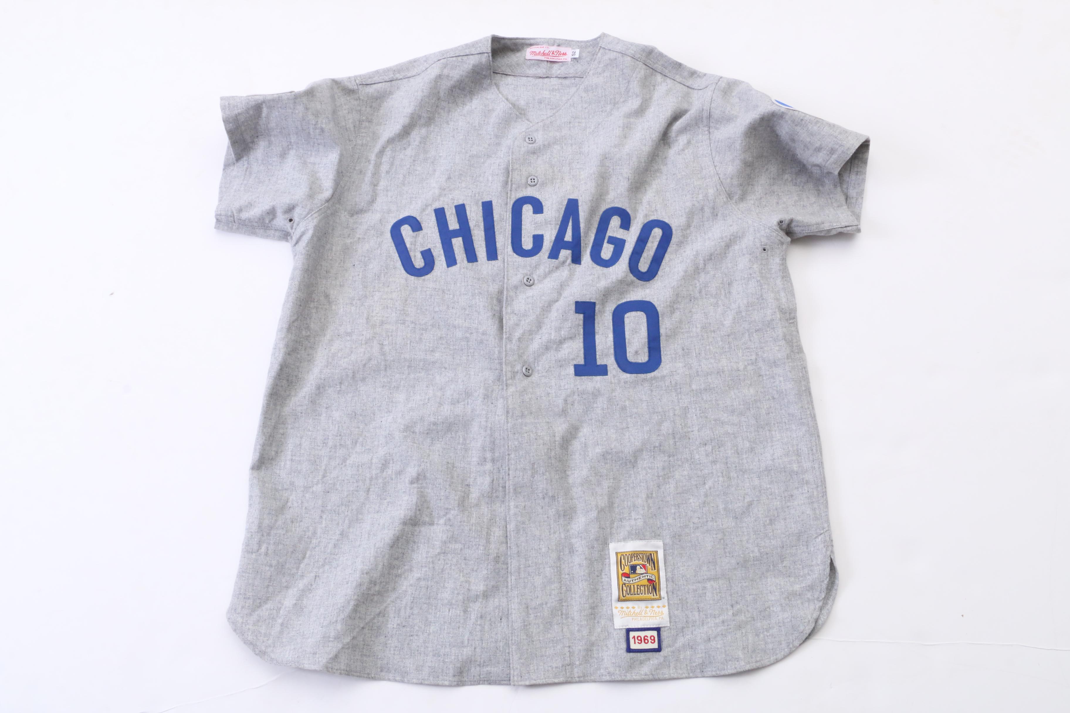 Ron Santo Signed Cubs Jersey