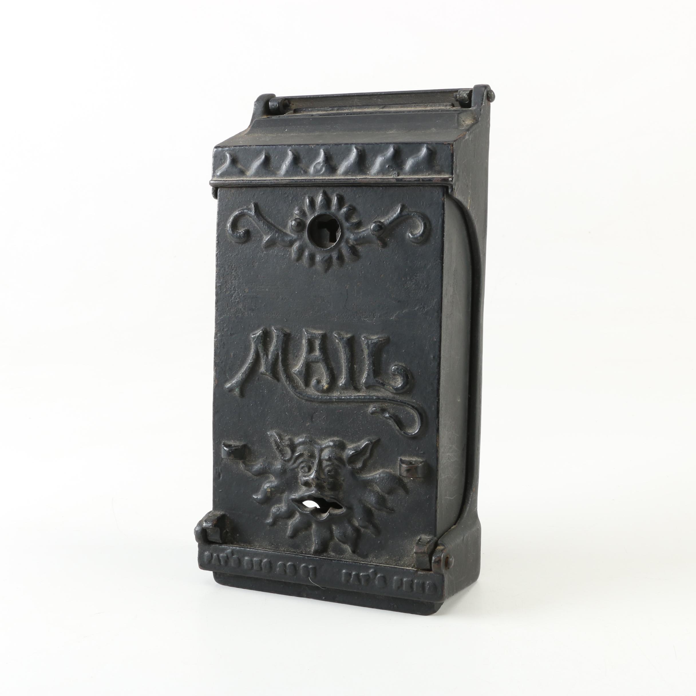 Heller Cast Iron Mailbox