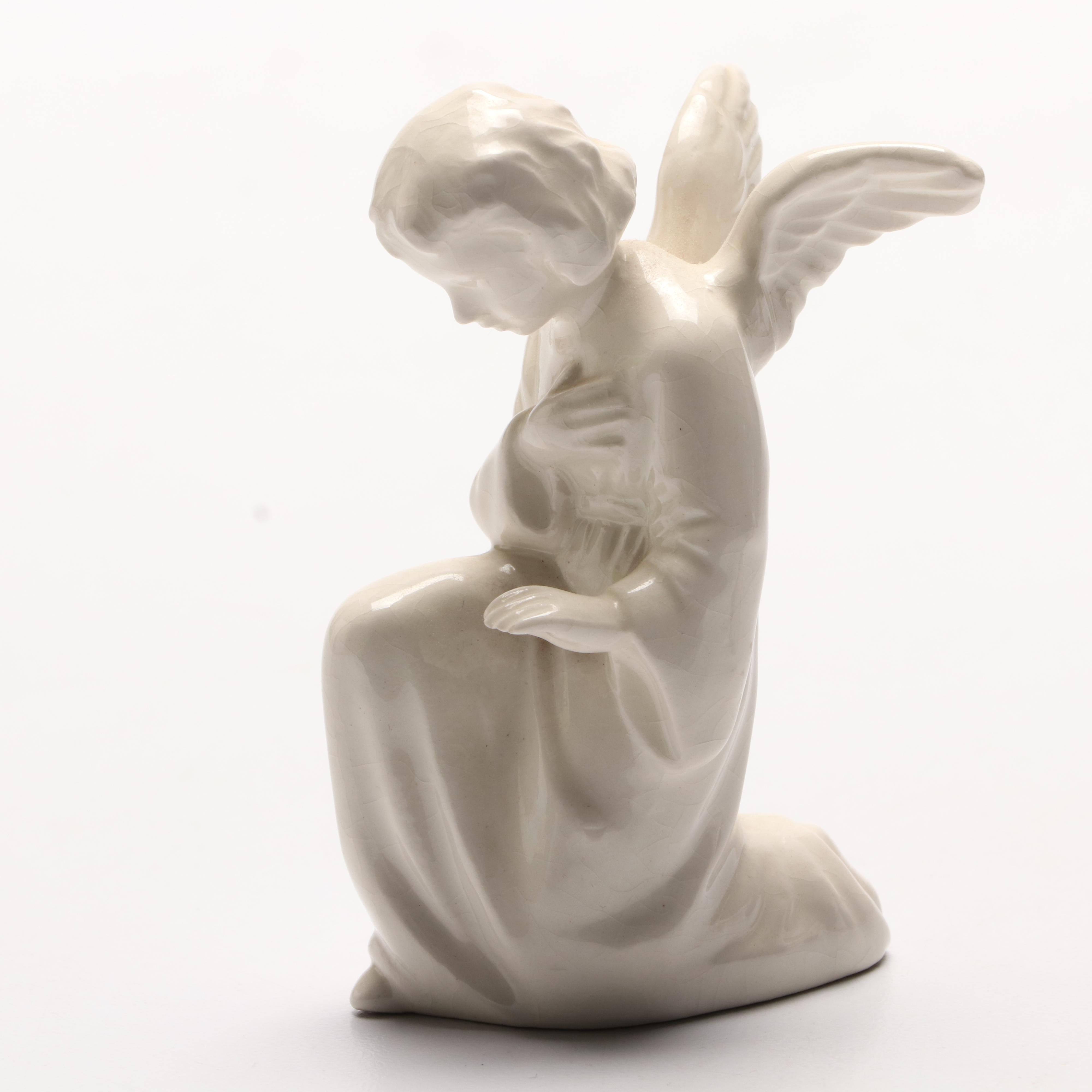 Two Goebel Angel Figurines