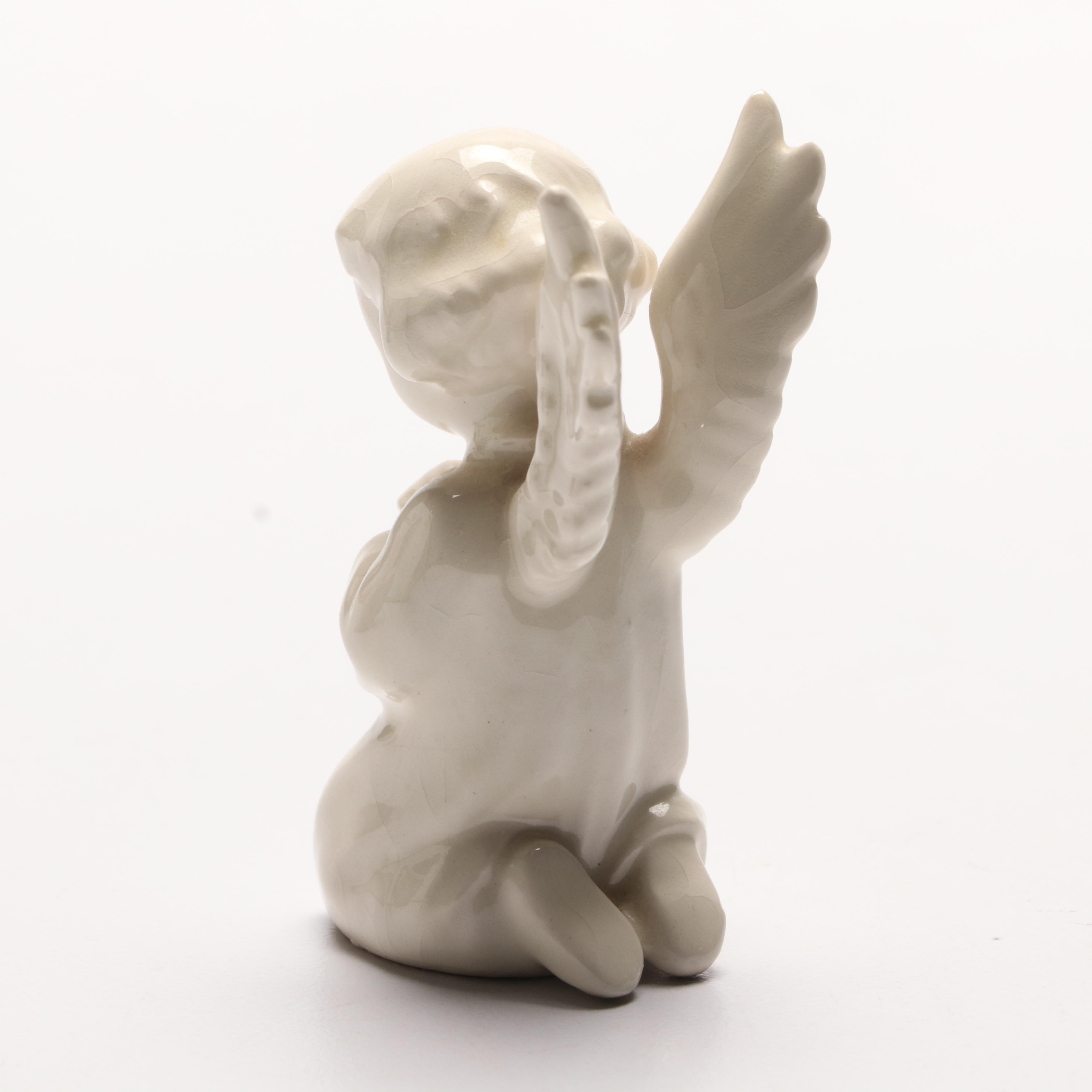 Two Goebel Angel Figurines