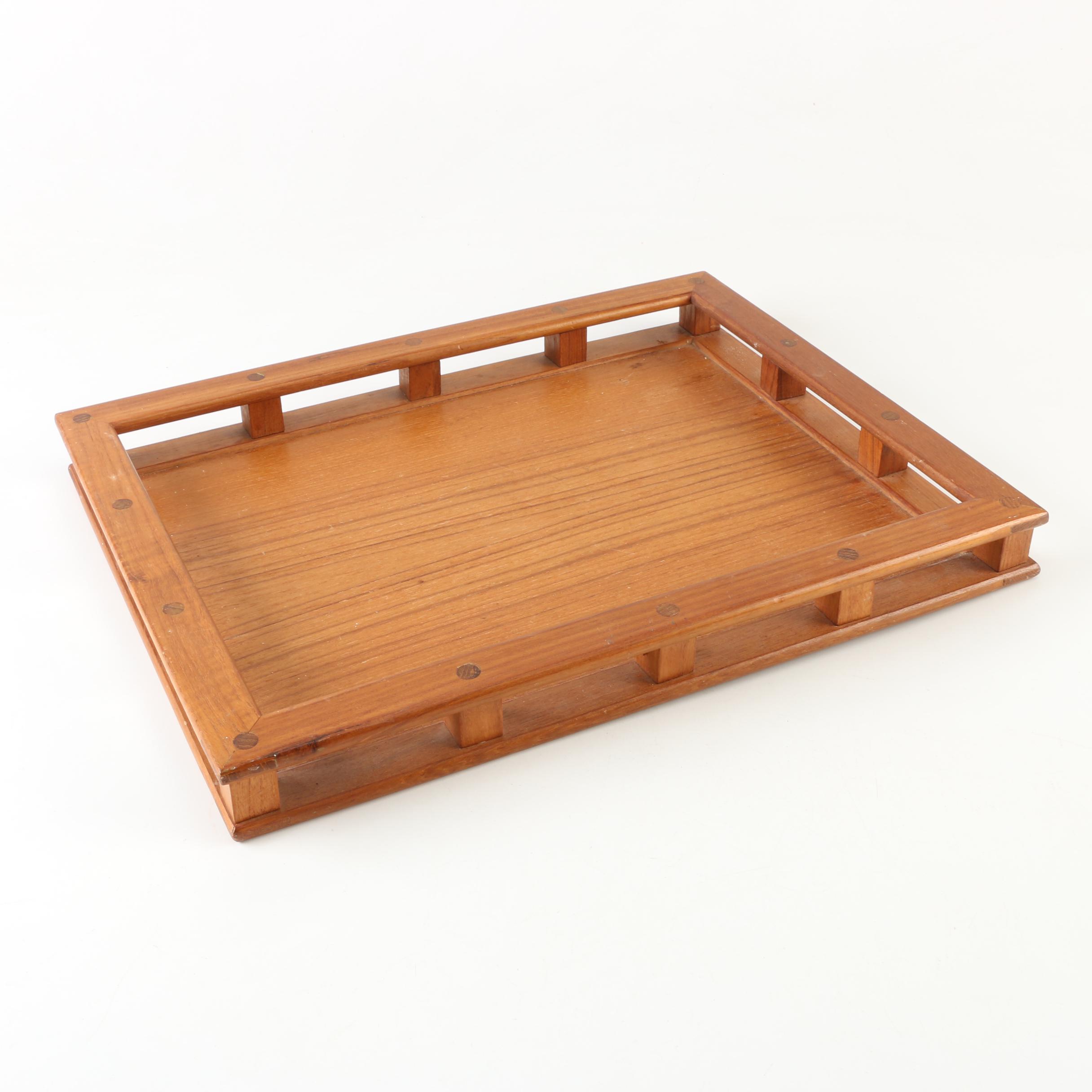 Mid-Century Dansk and Kalmar Teak Serving Trays