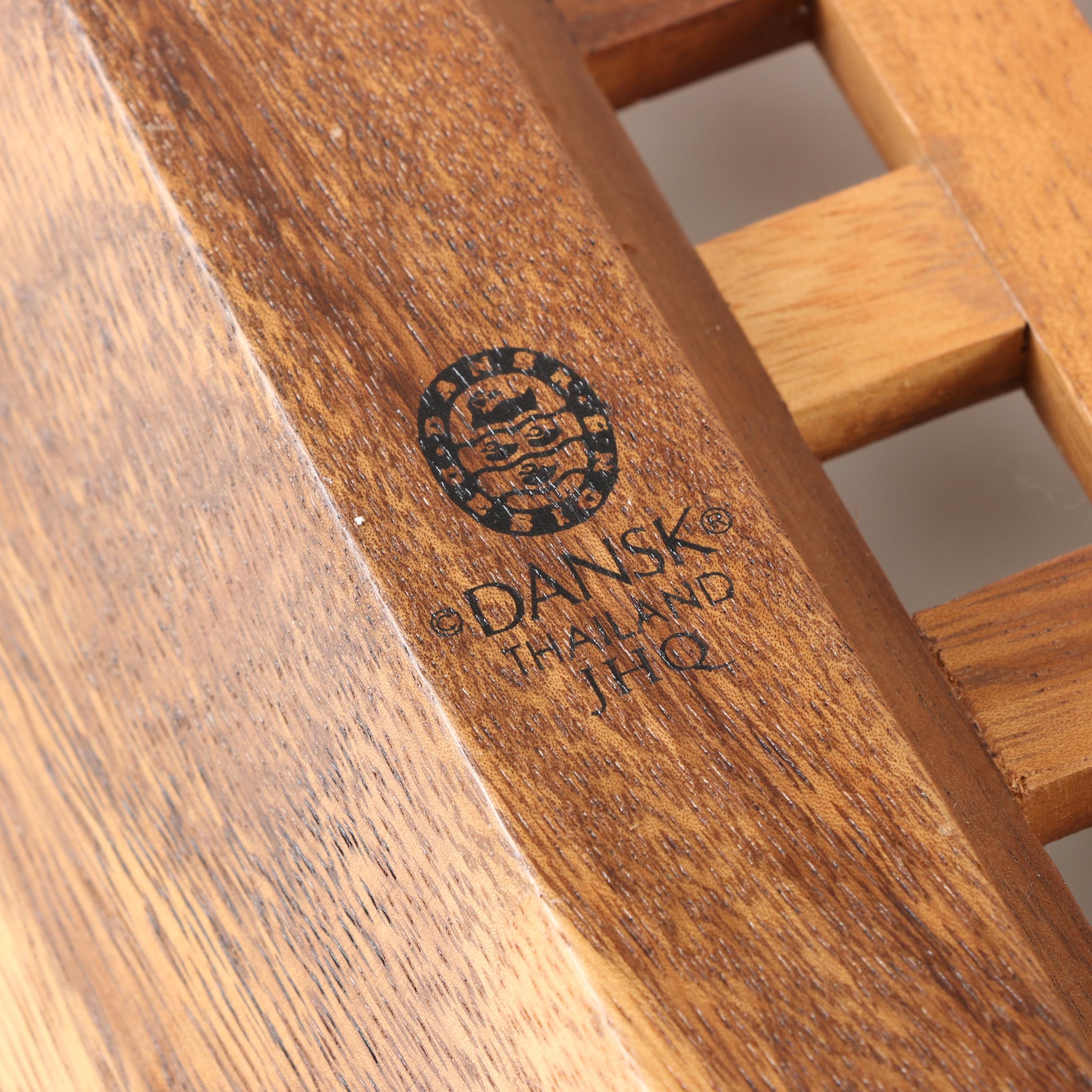 Mid-Century Dansk and Kalmar Teak Serving Trays