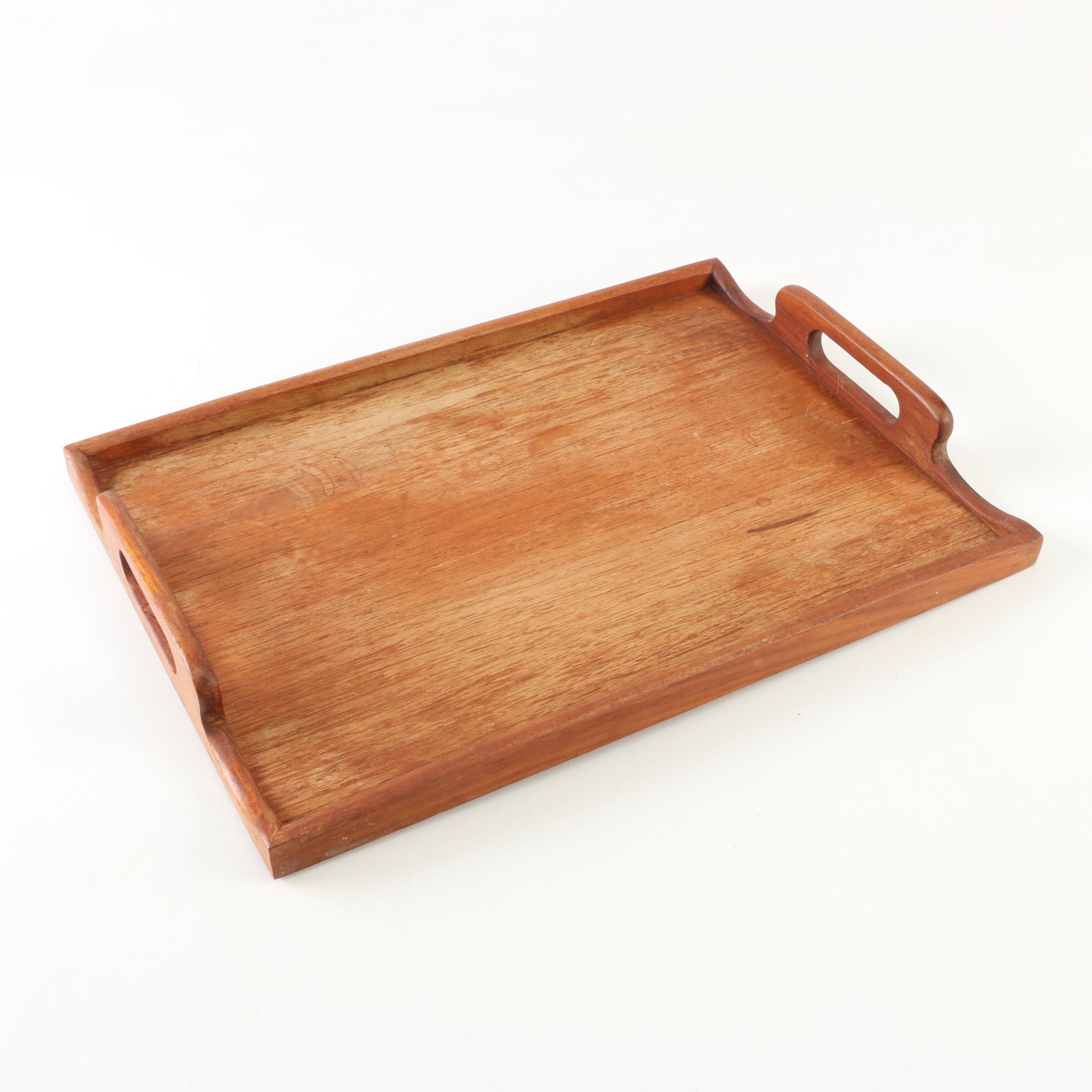 Mid-Century Dansk and Kalmar Teak Serving Trays