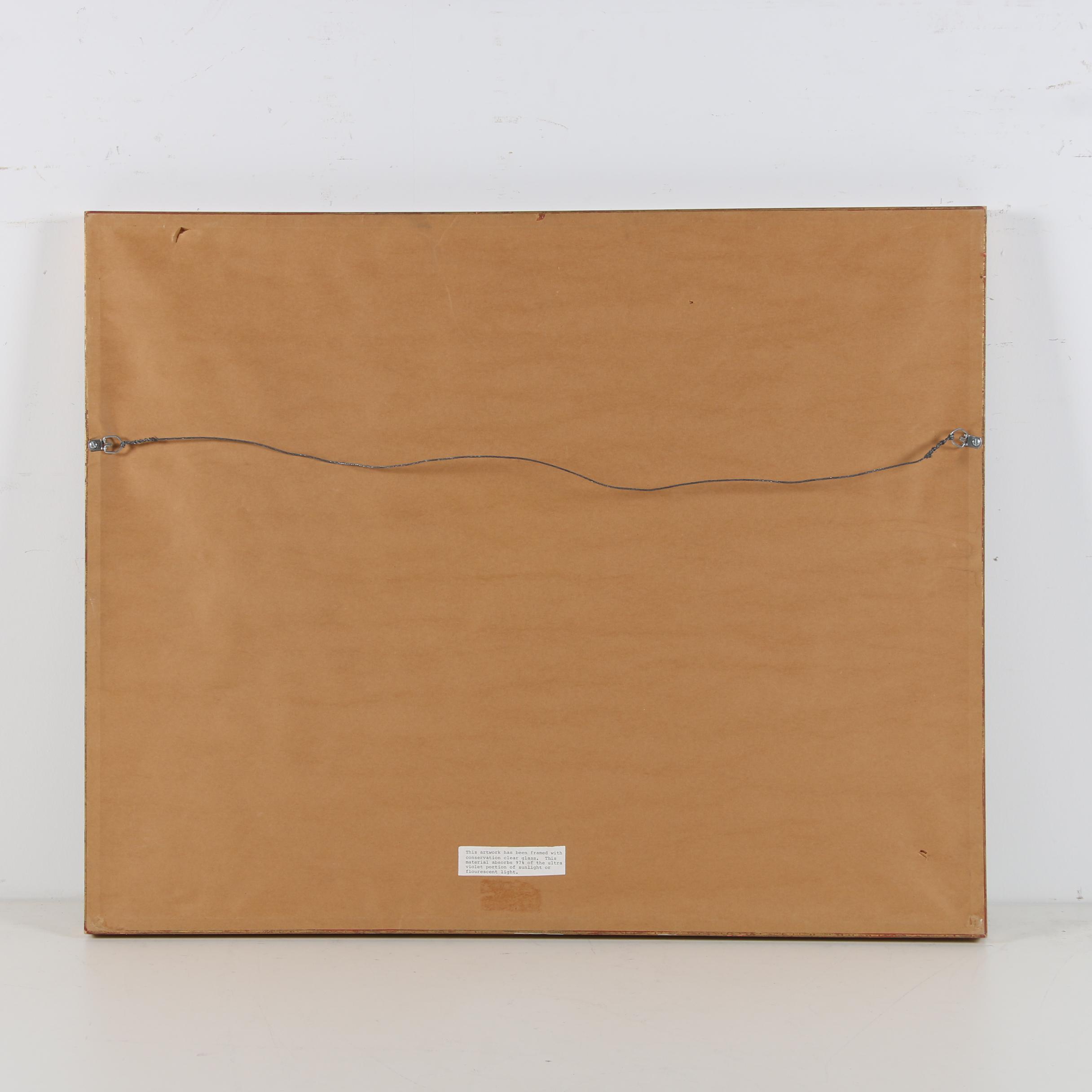 Raymond Poulet Lithograph "Les Vignes"