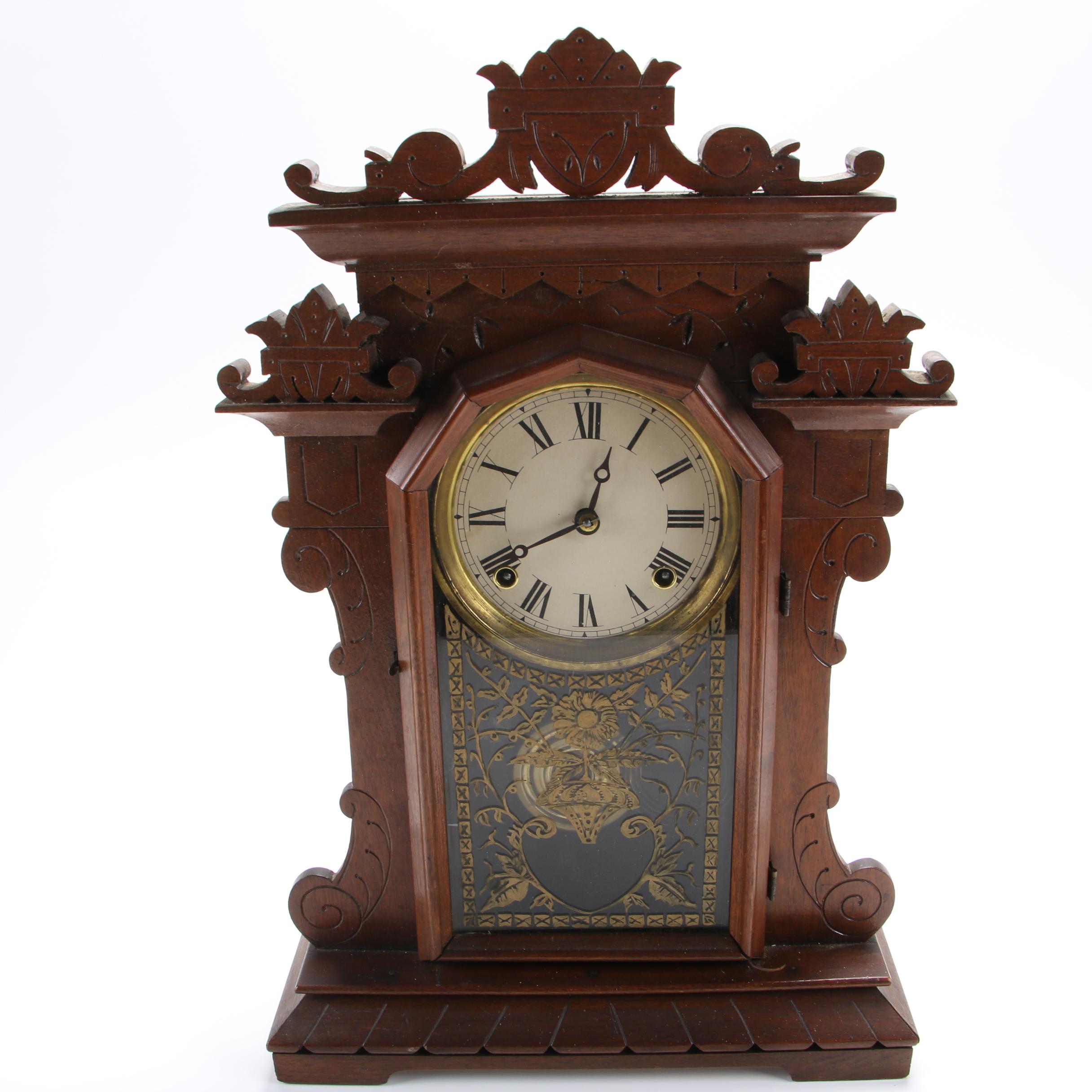 Gingerbread Kitchen Clock, Late 19th Century