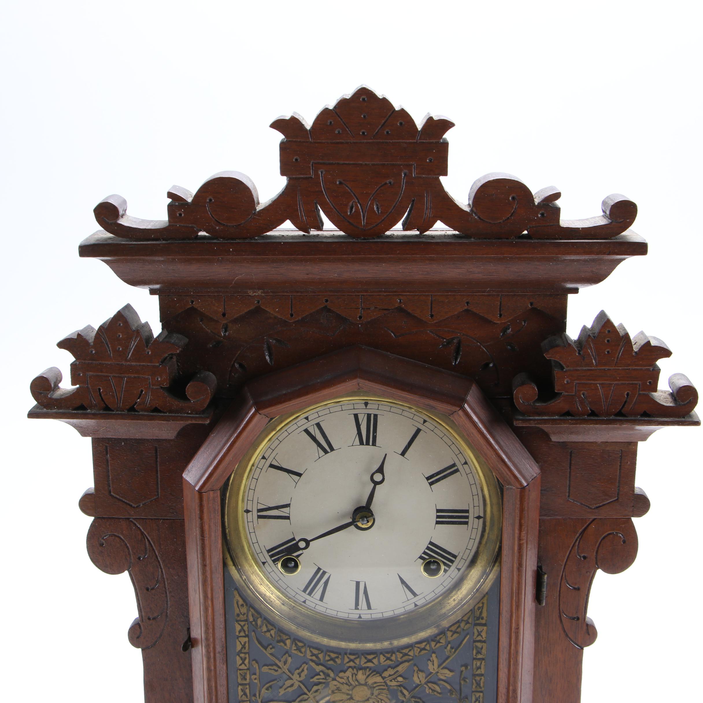 Gingerbread Kitchen Clock, Late 19th Century