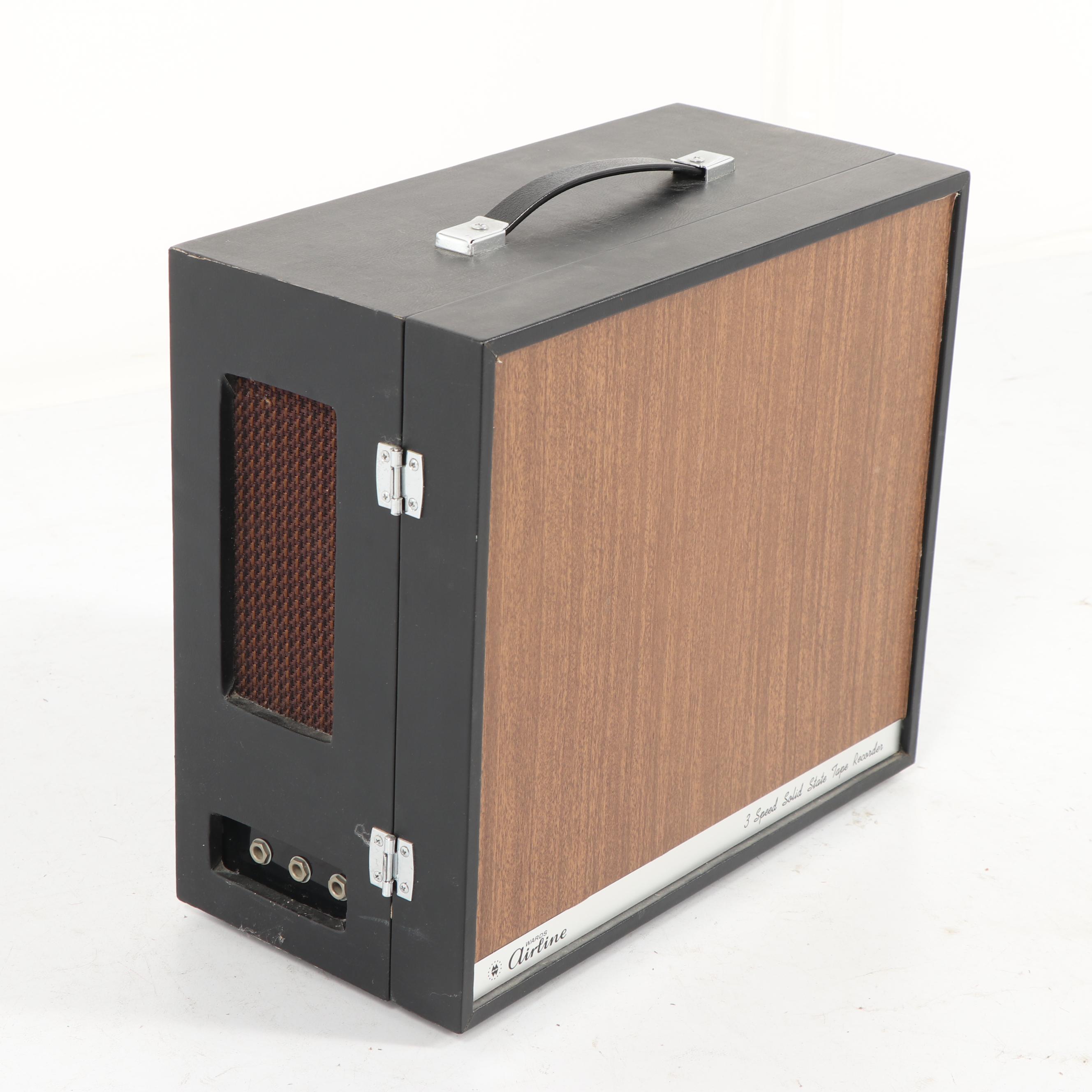 Wards Airline Solid State Tape Recorder, c. 1960s
