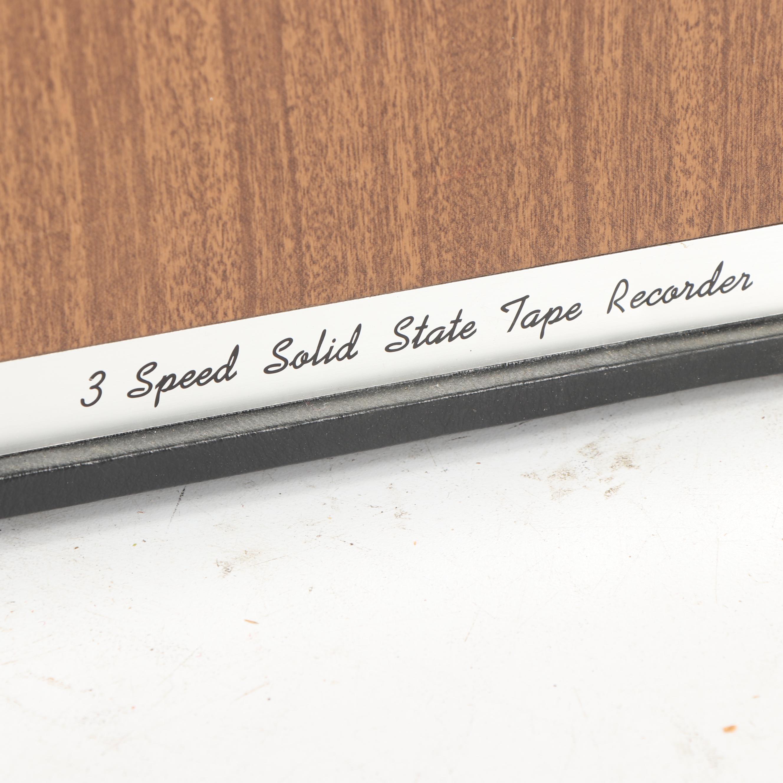 Wards Airline Solid State Tape Recorder, c. 1960s