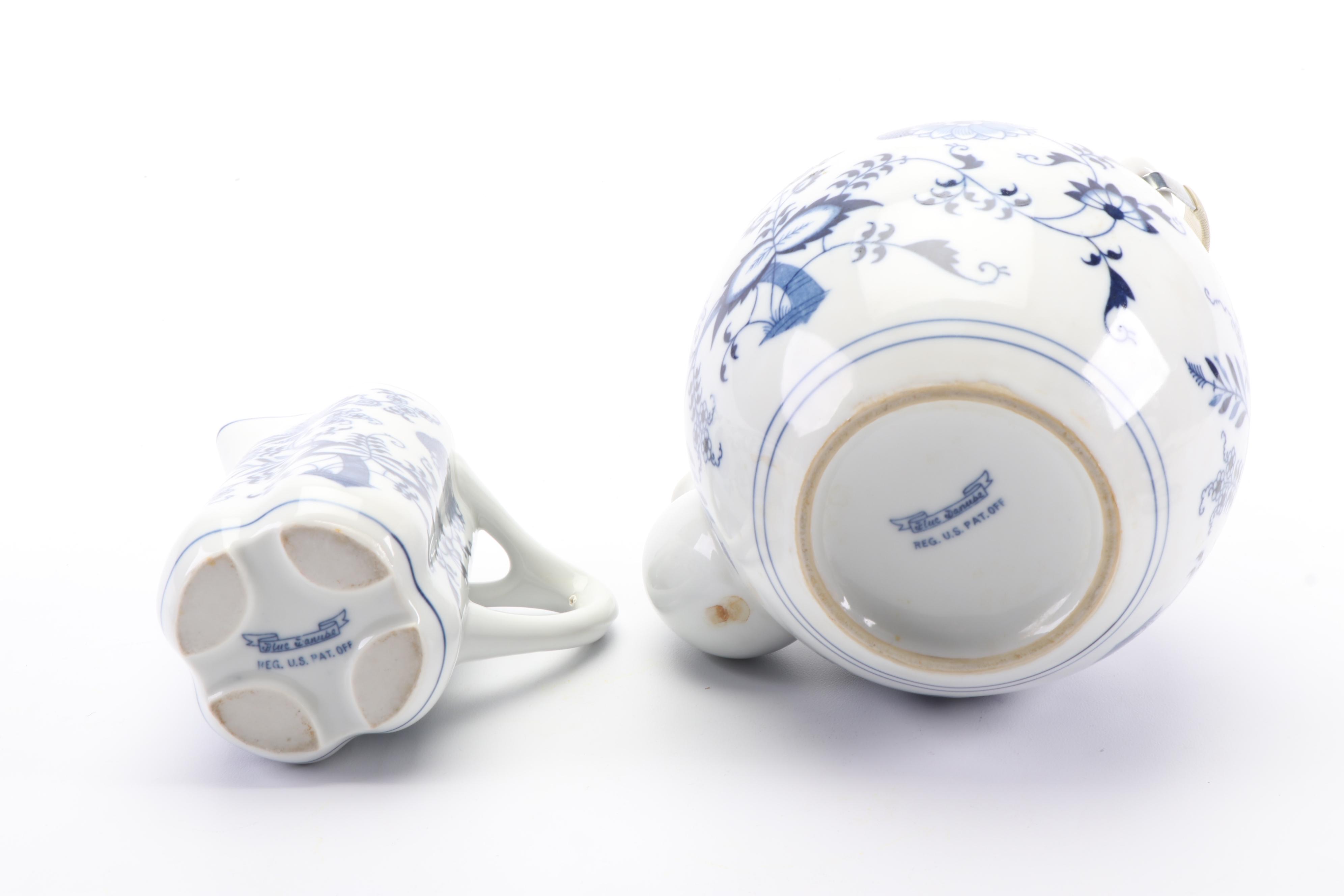 "Blue Danube" Porcelain Dinnerware by Blue Danube