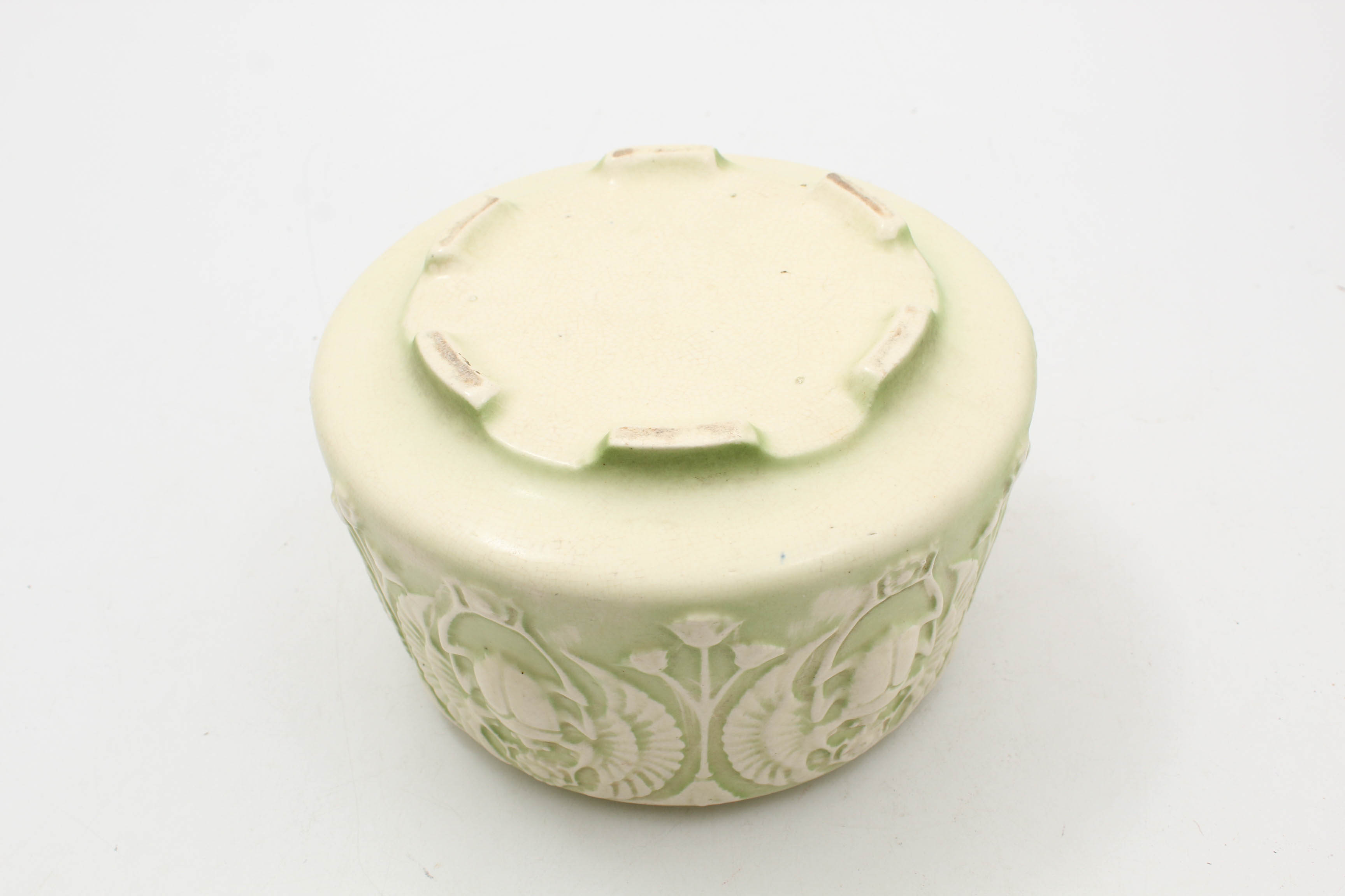 Roseville Pottery Egyptian Revival Scarab Jardiniere