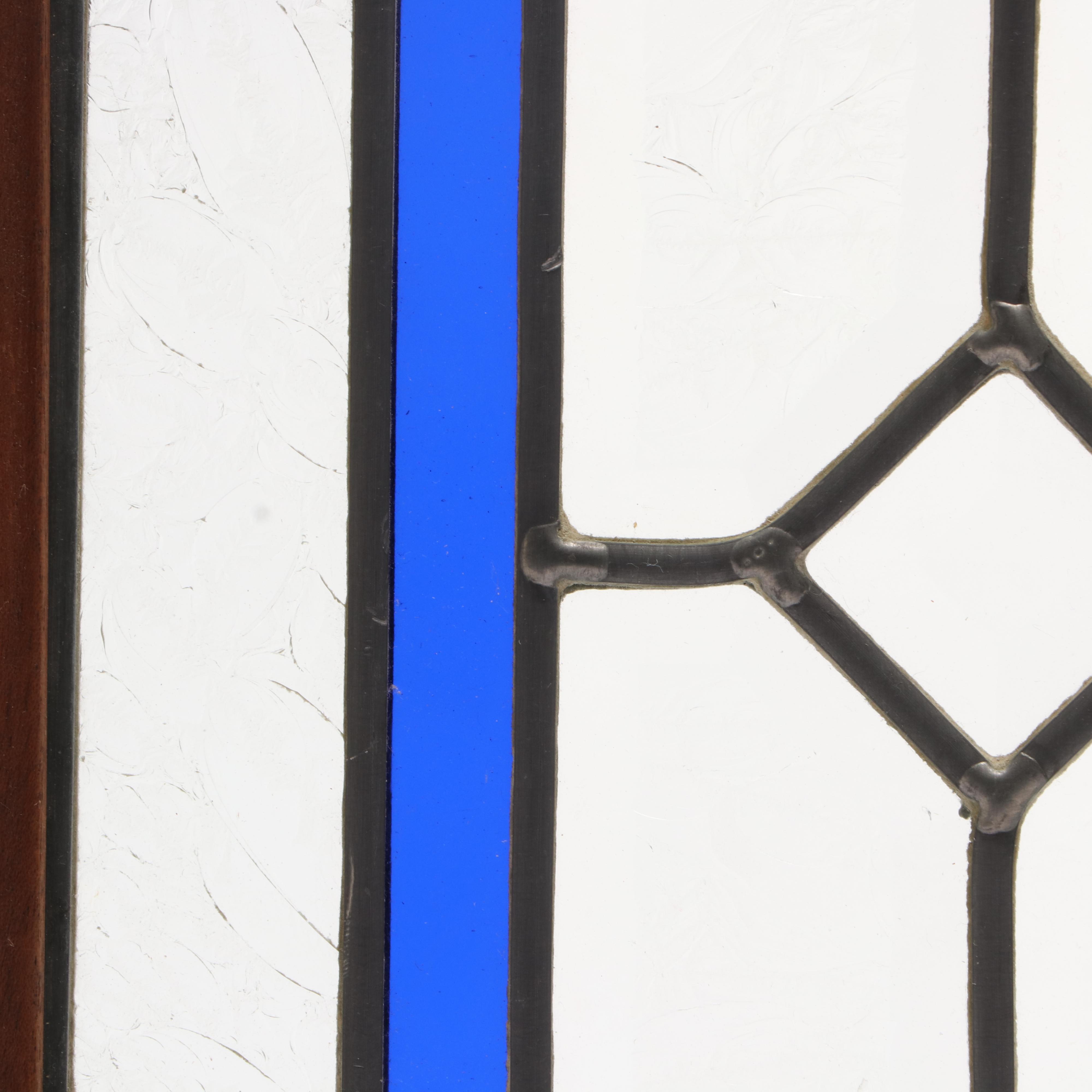 Etched Stained Glass Panel