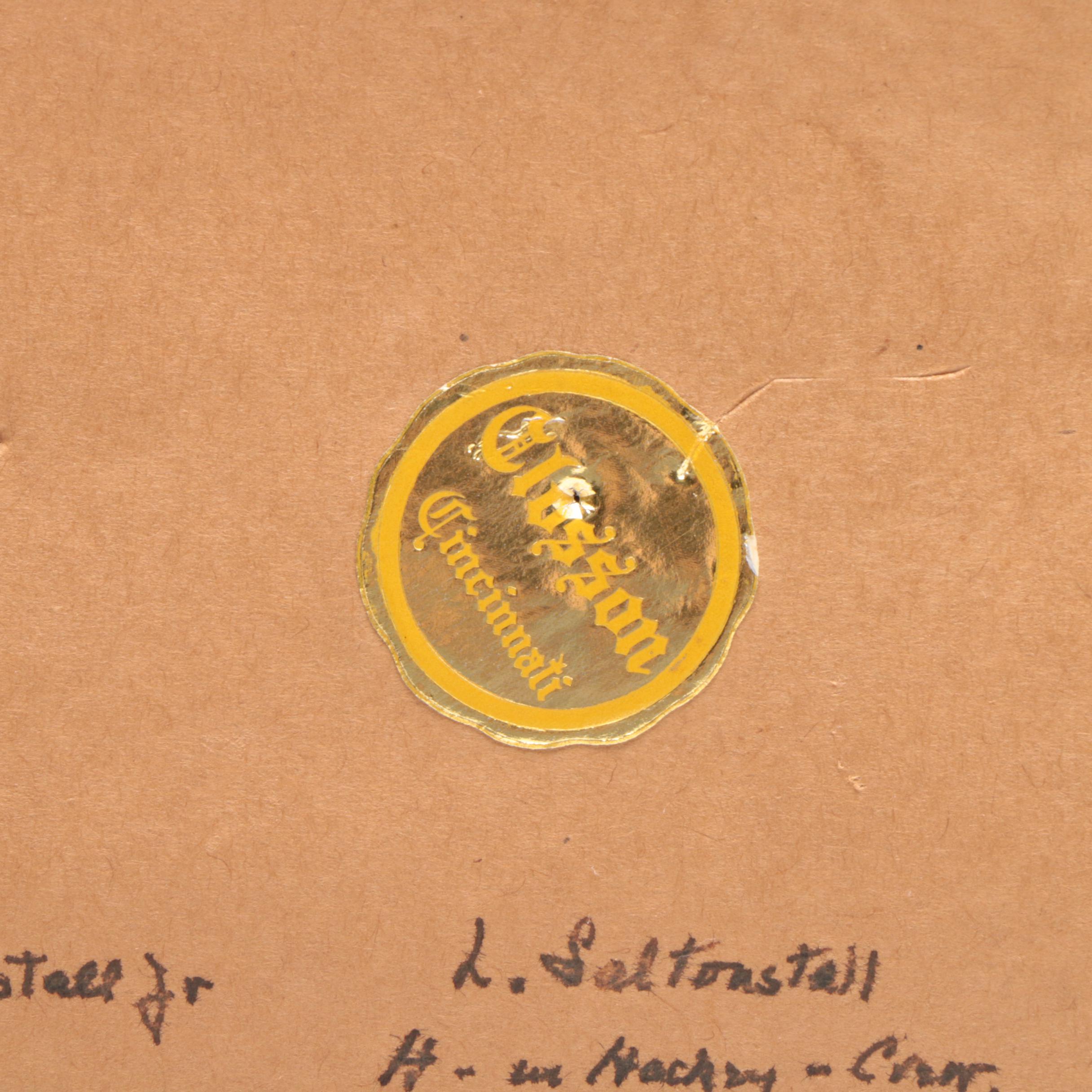 1939 Harvard University "Porcellian Club" Signed by Pictured Members