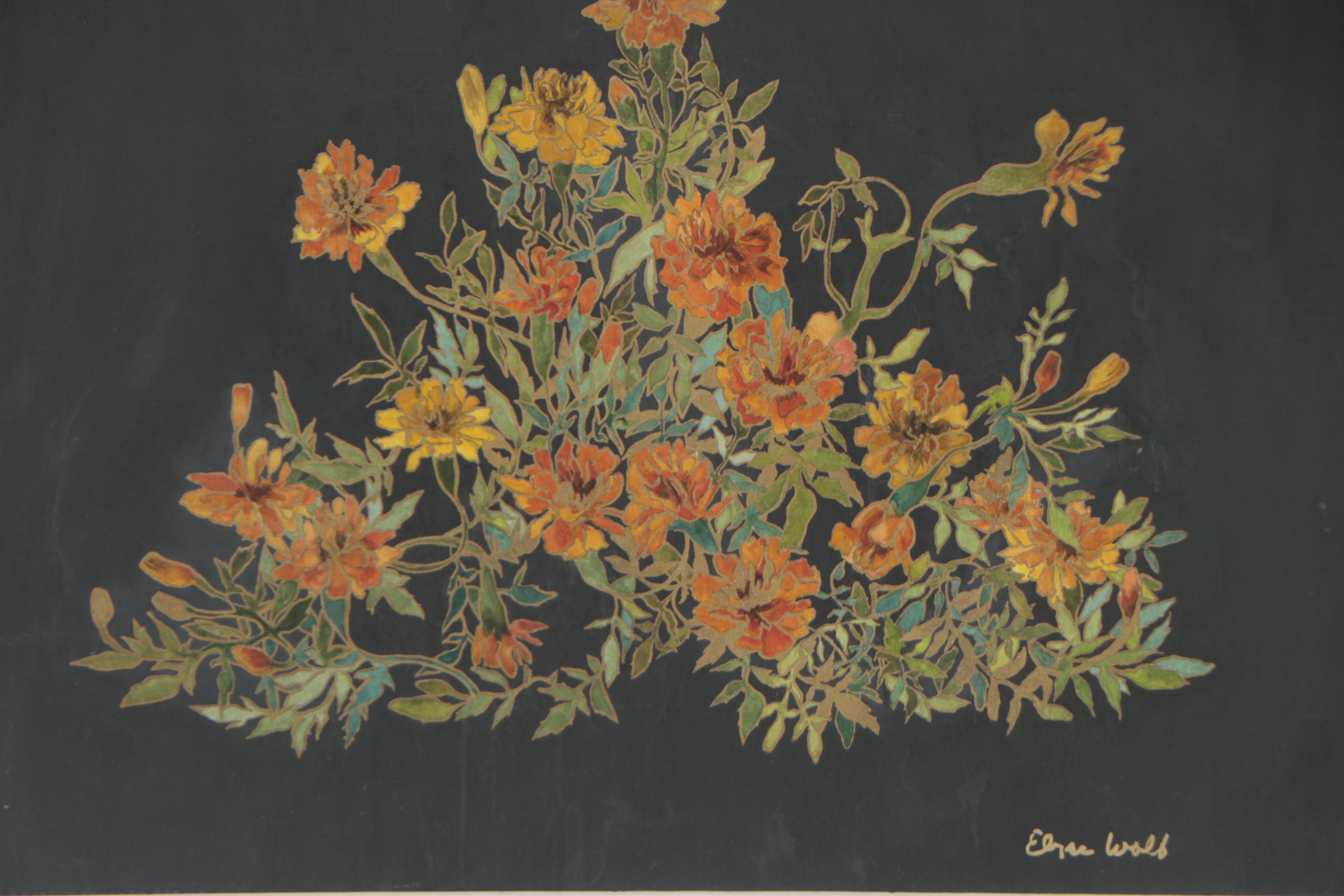 Elyse Wolf Mixed Media Painting