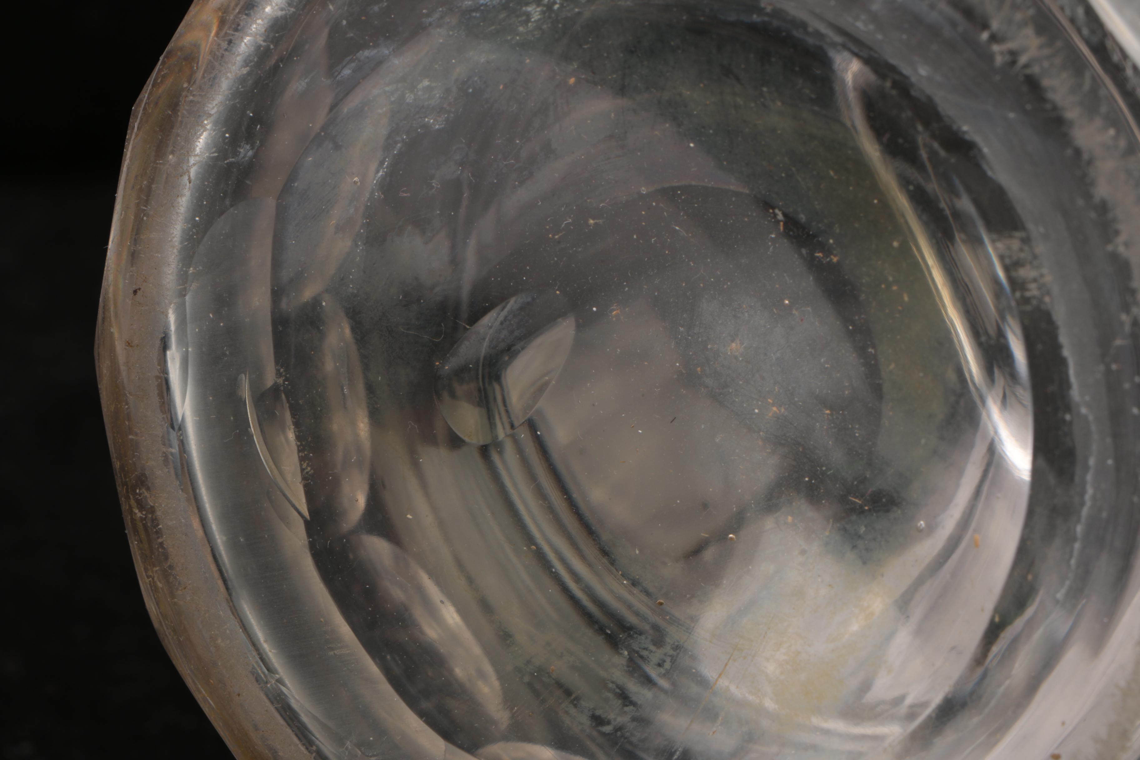 Etched and Cut Glass Decanters