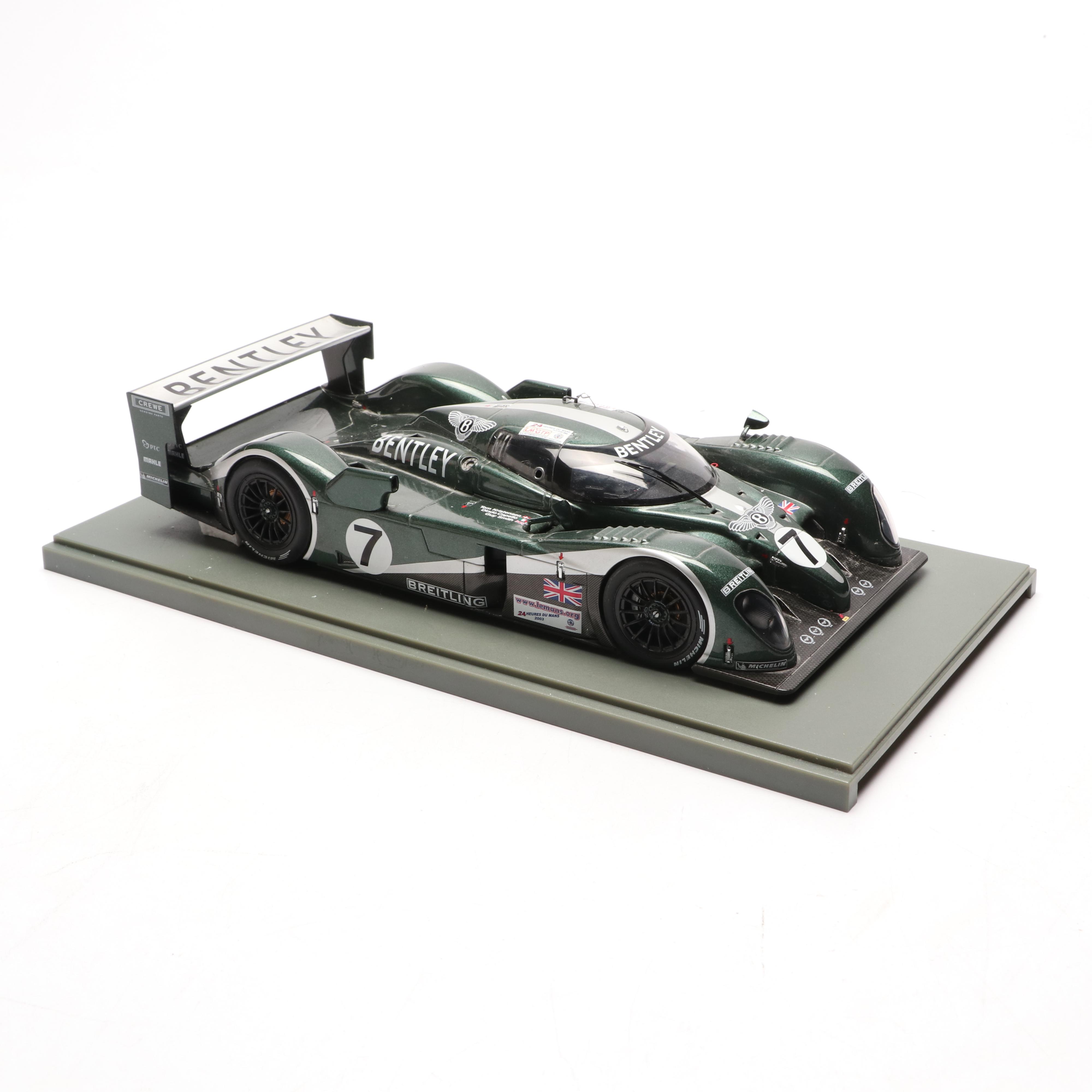 2003 Resin Bentley Model Car, Atlantis Crystal Talbot Lago Paperweight and More