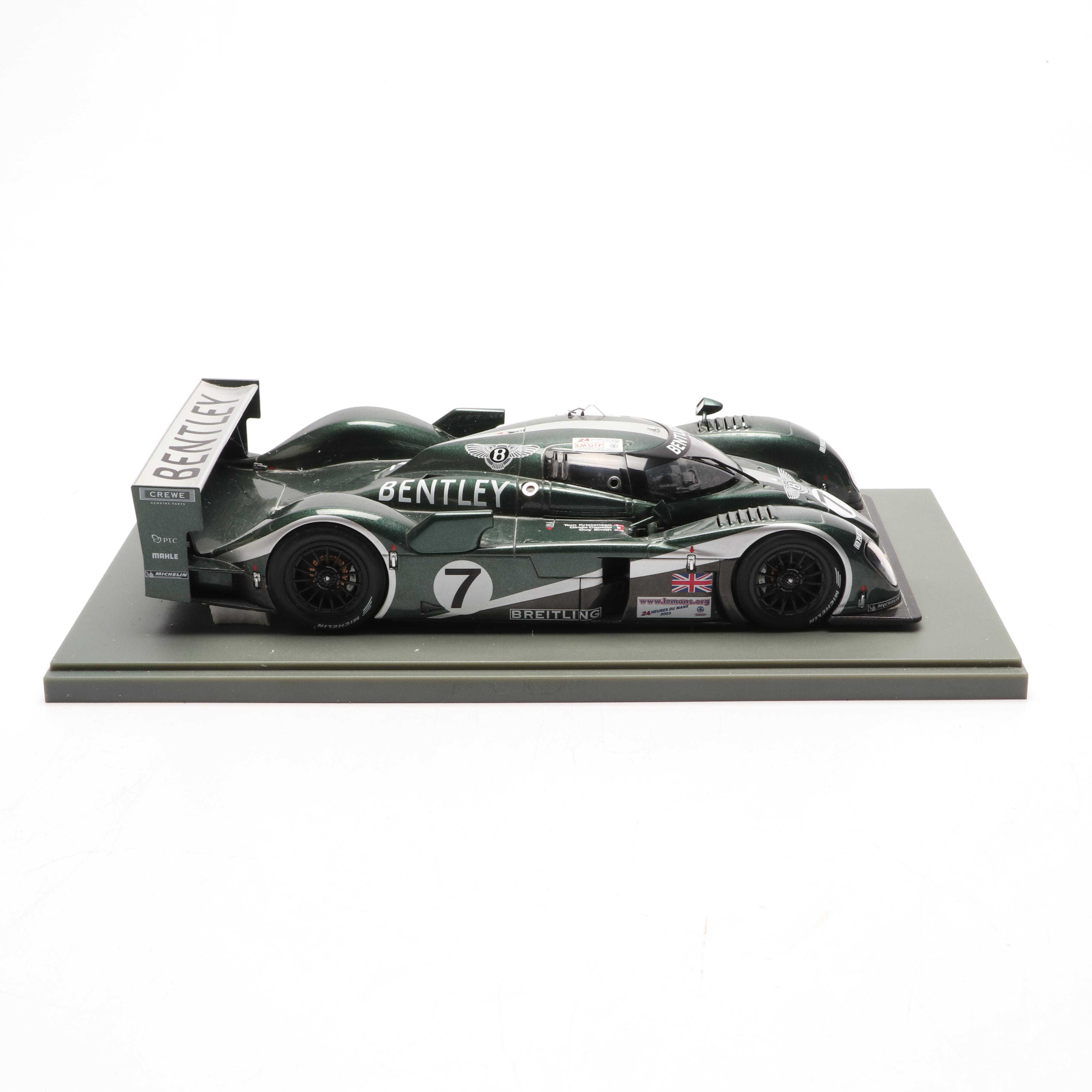2003 Resin Bentley Model Car, Atlantis Crystal Talbot Lago Paperweight and More