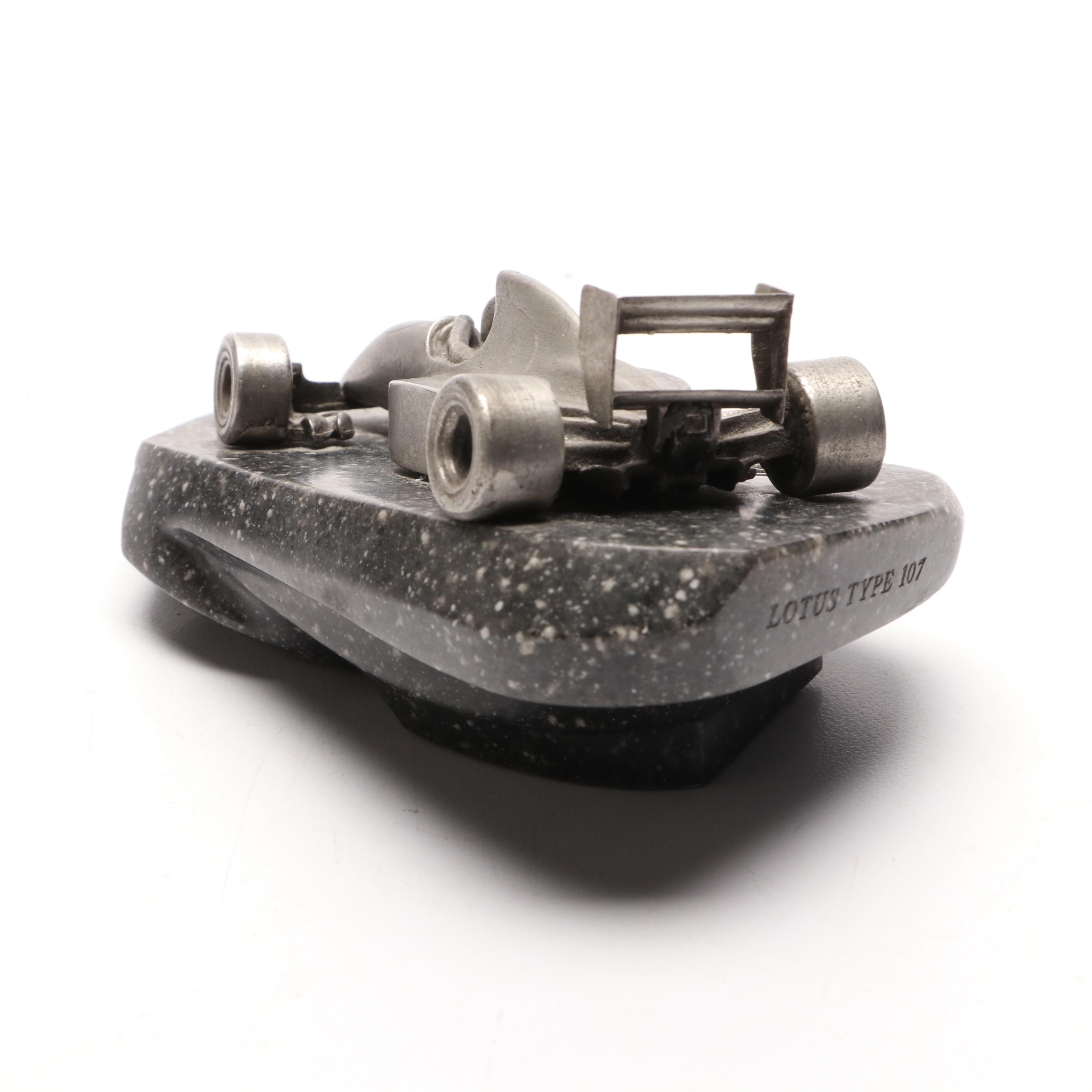 2003 Resin Bentley Model Car, Atlantis Crystal Talbot Lago Paperweight and More