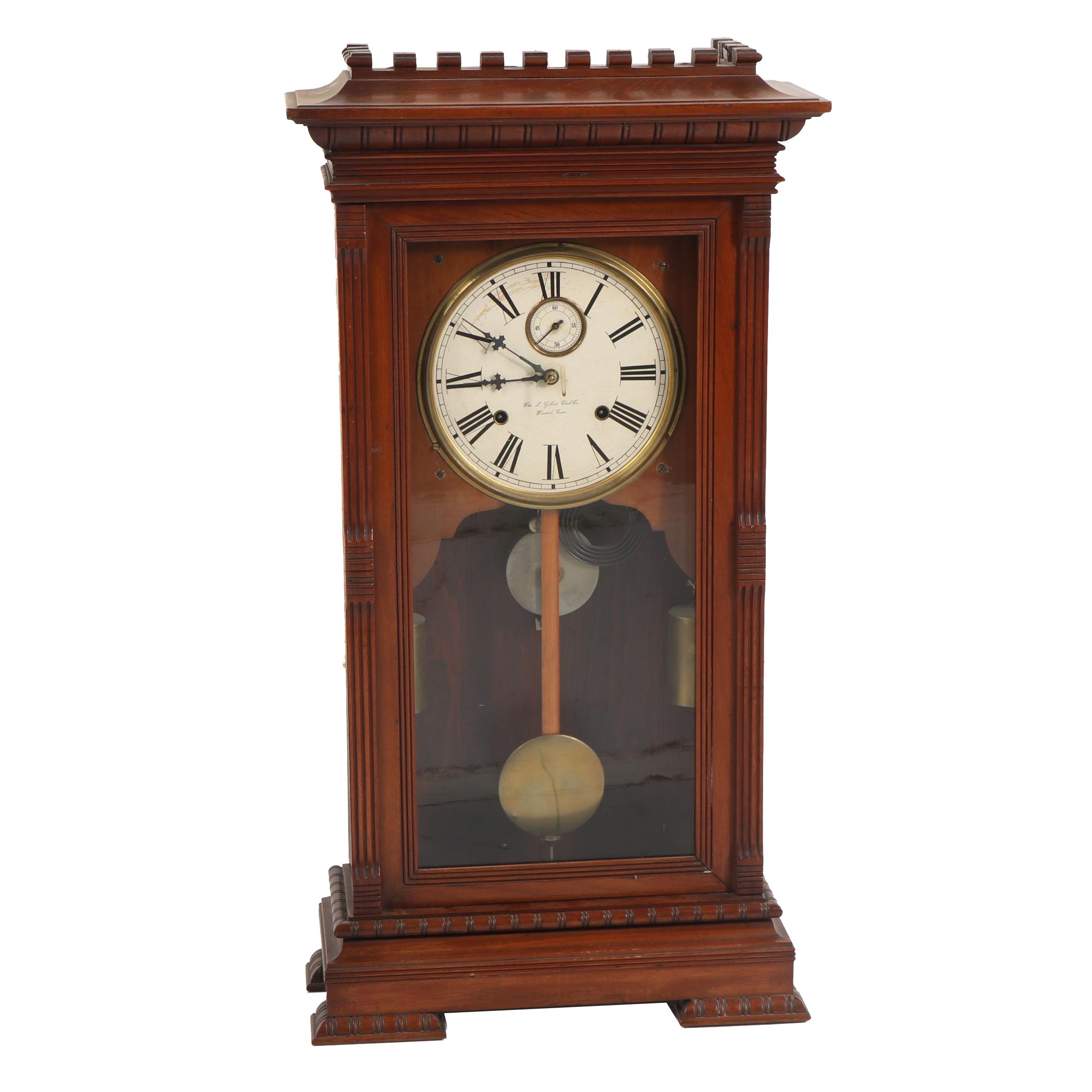 Wm. L. Gilbert Clock Co. "Latona" Shelf Clock, Late 19th Century
