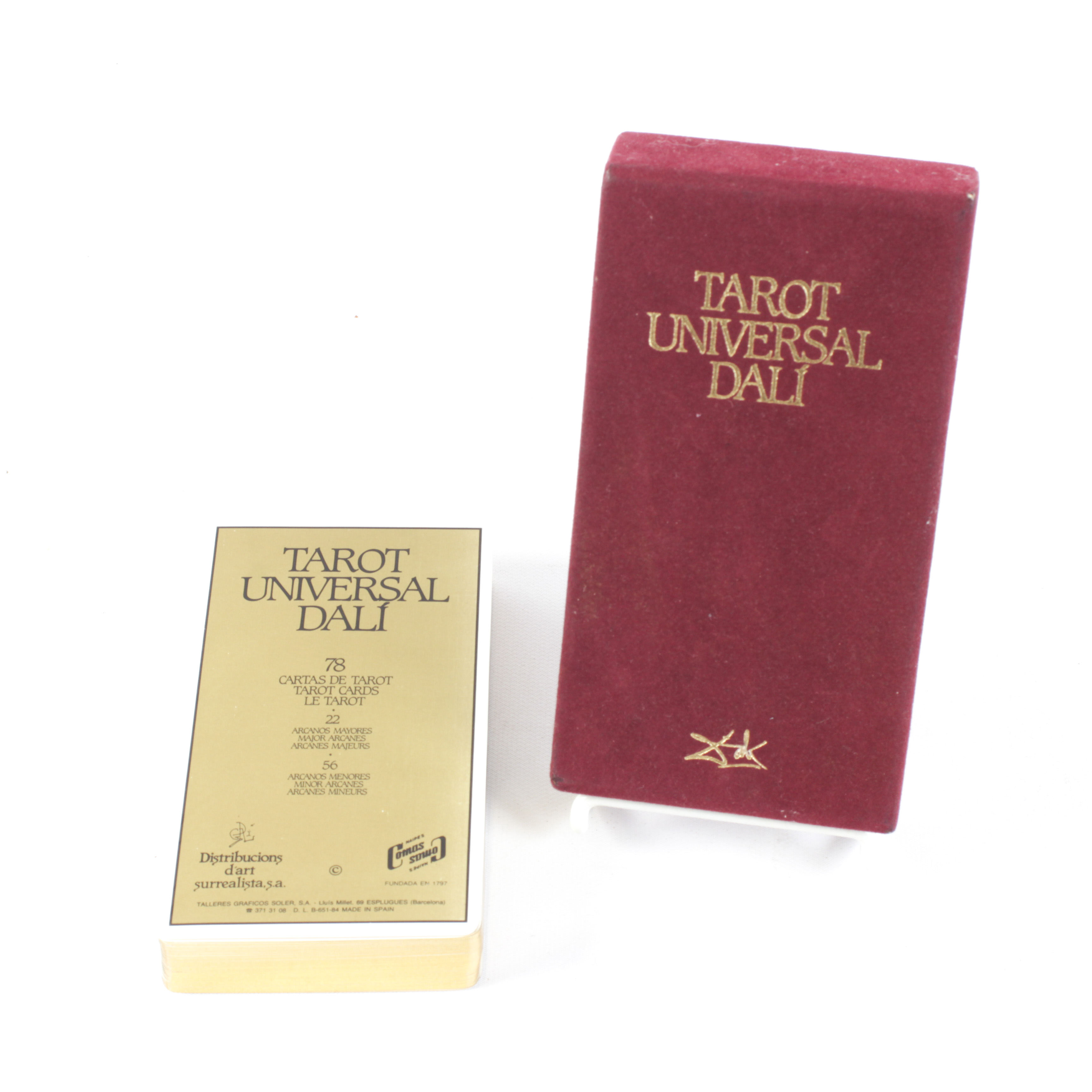 "Tarot Universal Dalí" Cards, 1984