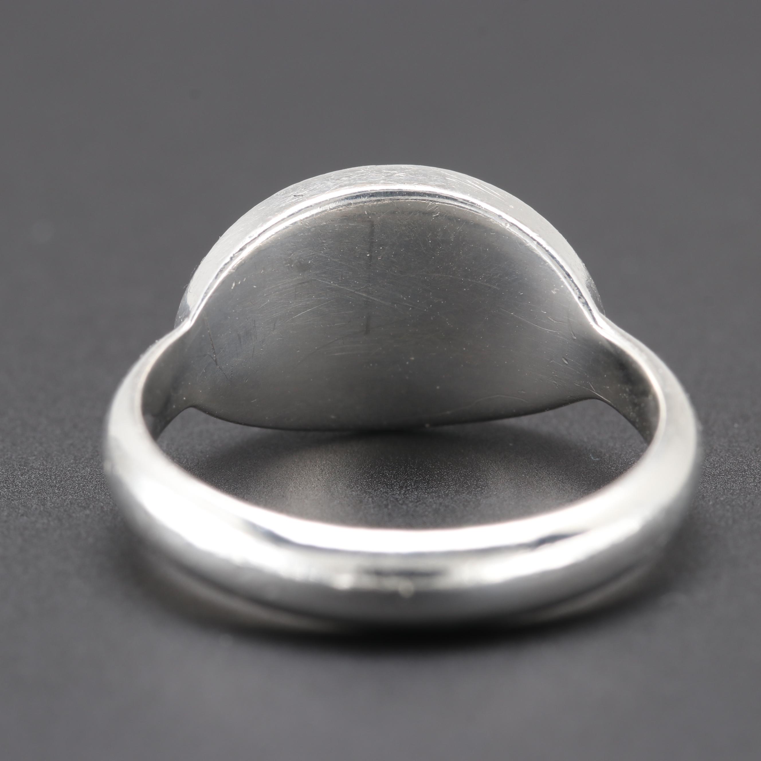 Tiffany & Co. Sterling Silver "Return to Tiffany & Co." Ring