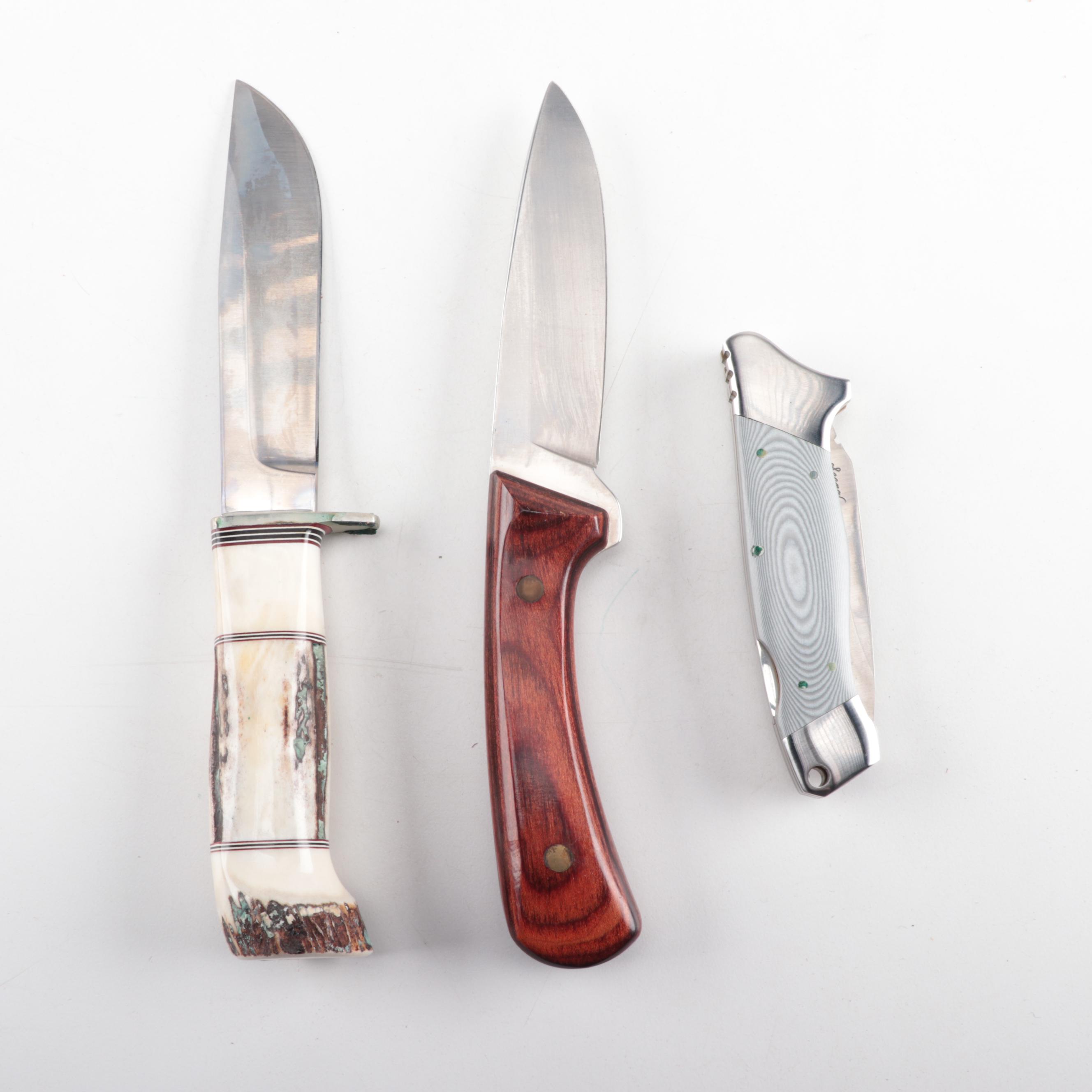 Morseth 1991, Western W84 and Condor 82 SSG Knives