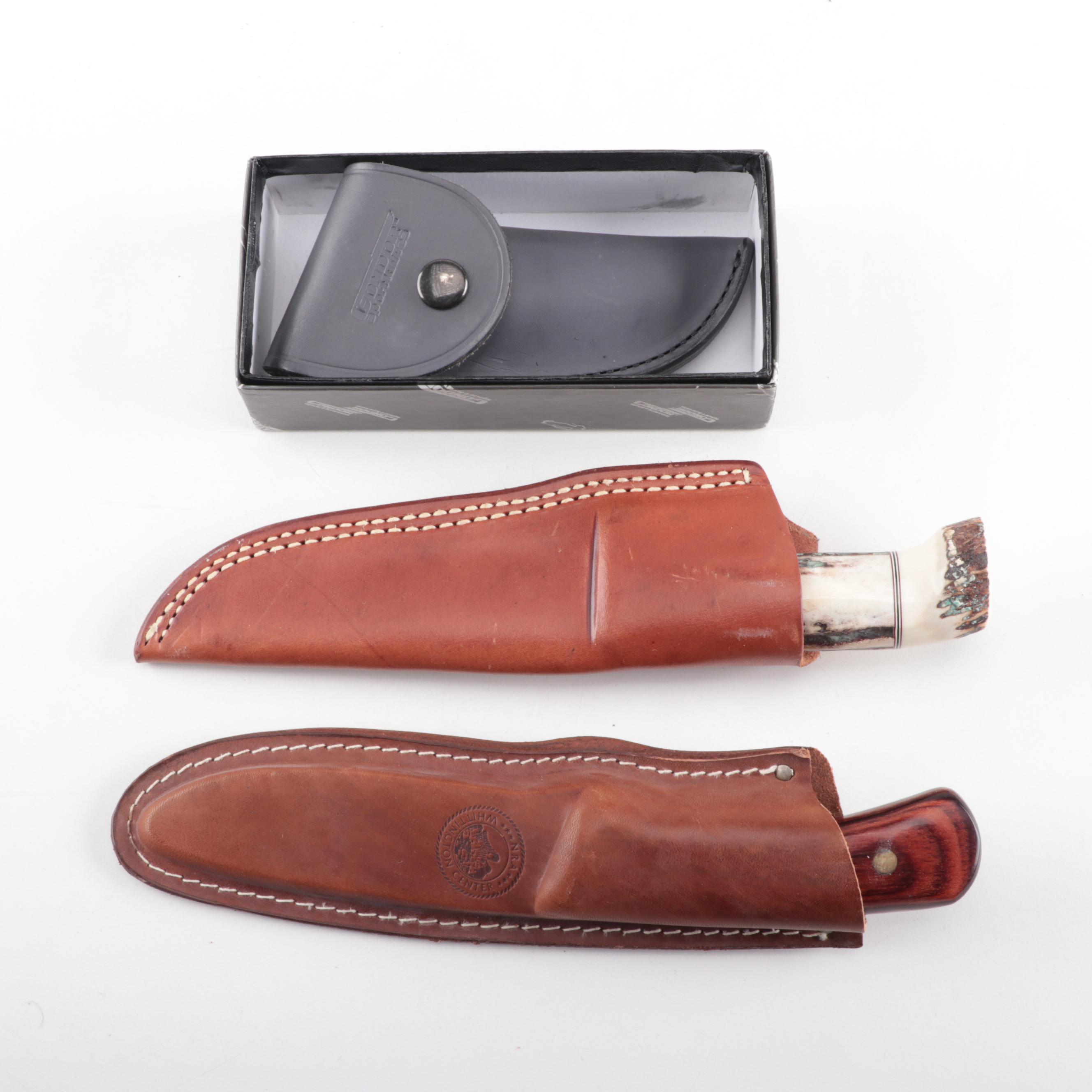 Morseth 1991, Western W84 and Condor 82 SSG Knives