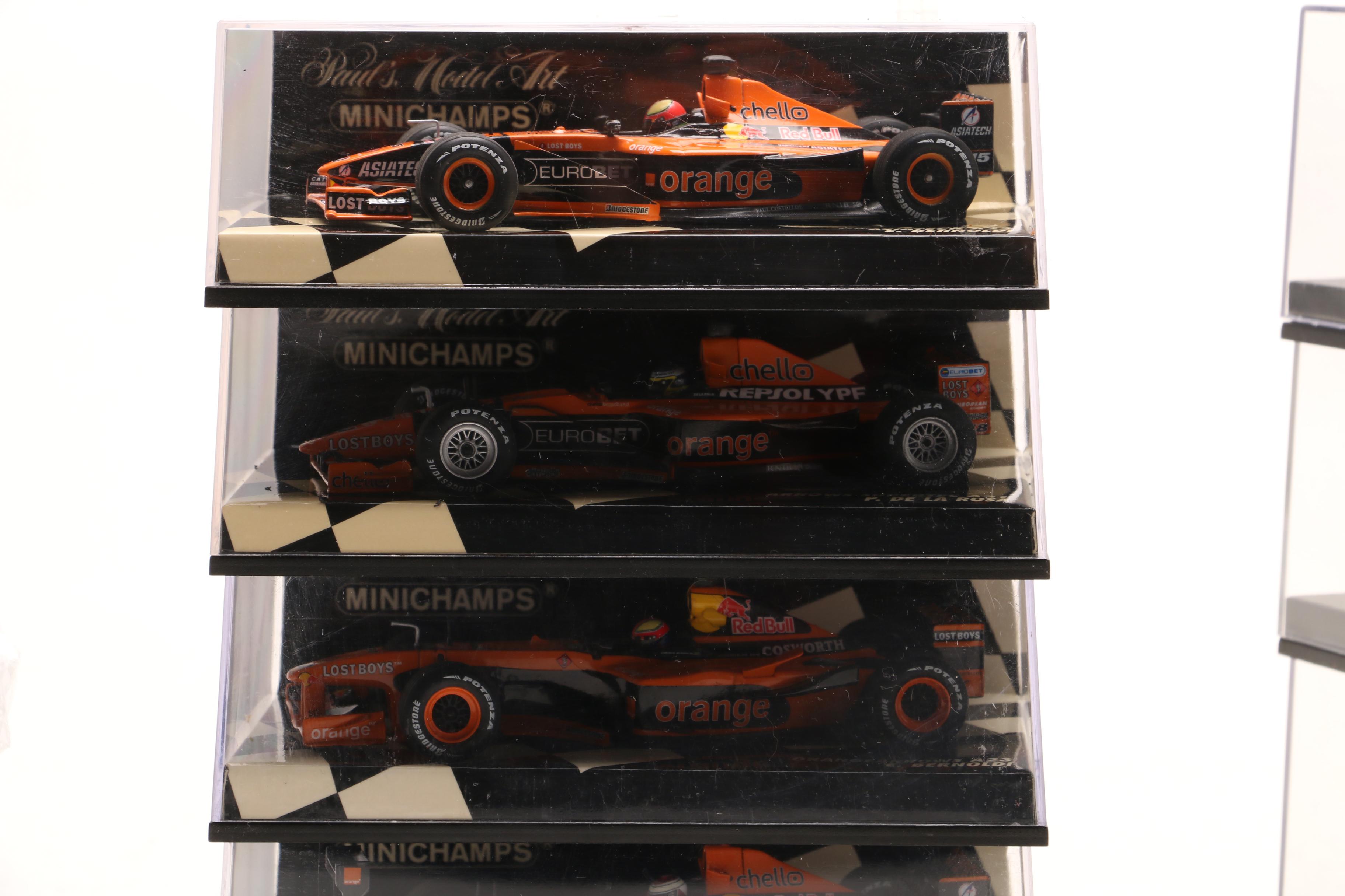 Die Cast Nascar and Indy Race Car Models with Ronnie Peterson Figurine