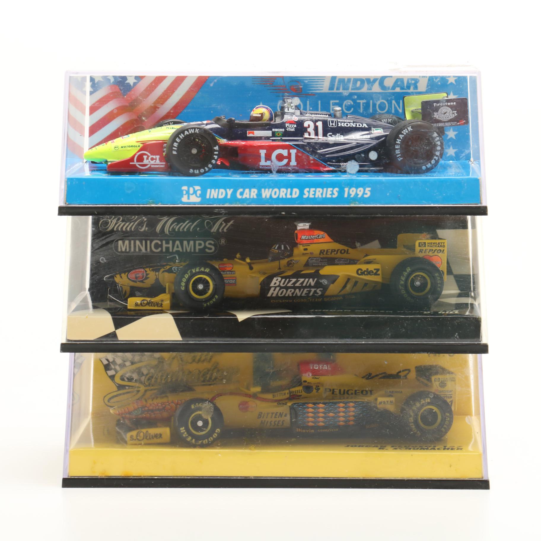 Indy Diecast Race Cars Including Hot Wheels, Schuco, Paul's Model Art and More