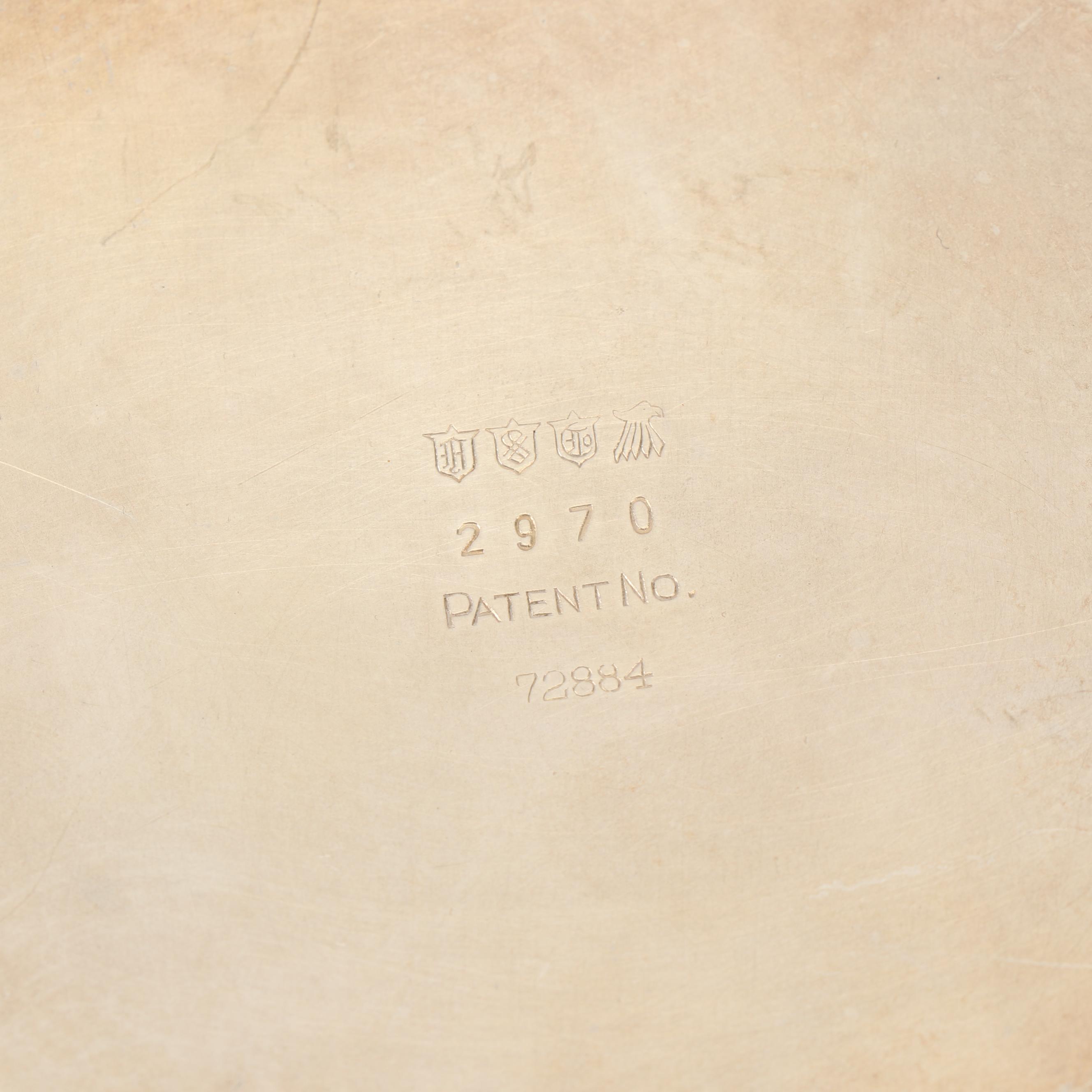 Forbes Silver Co. Silver Plate Centerpiece Flower Frog, Circa 1920s