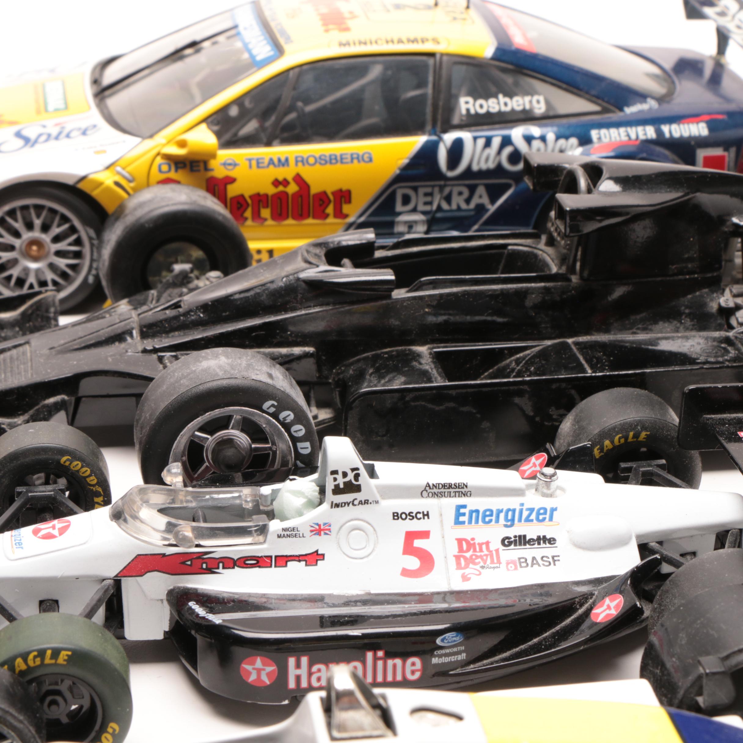 Die-Cast Indy Cars Including Polistil and Burago Lotus