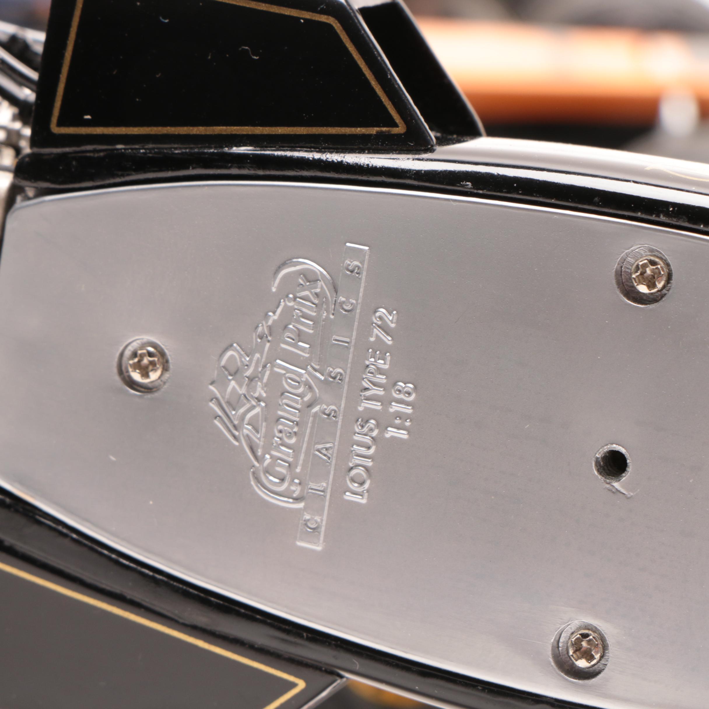 Die-Cast Indy Cars Including Polistil and Burago Lotus