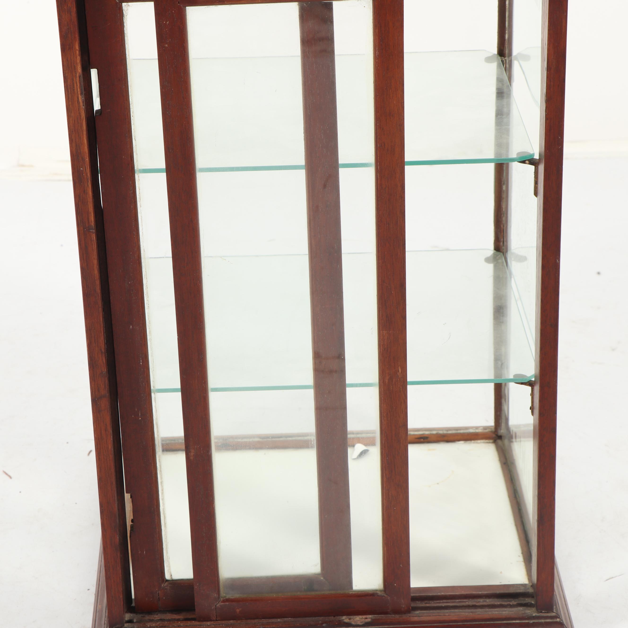 "Cadbury's Chocolate" Oak and Glass Counter Display Case, Early 20th Century