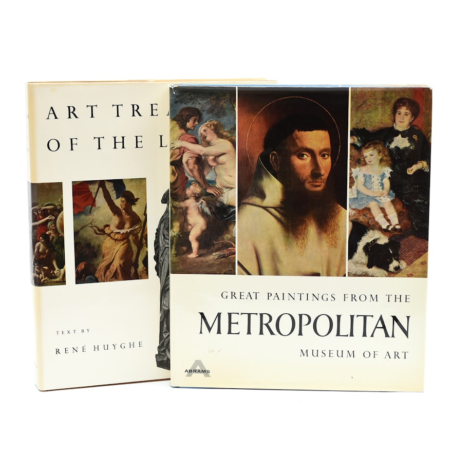 Art Books from the Louvre and the Metropolitan Museum of Art