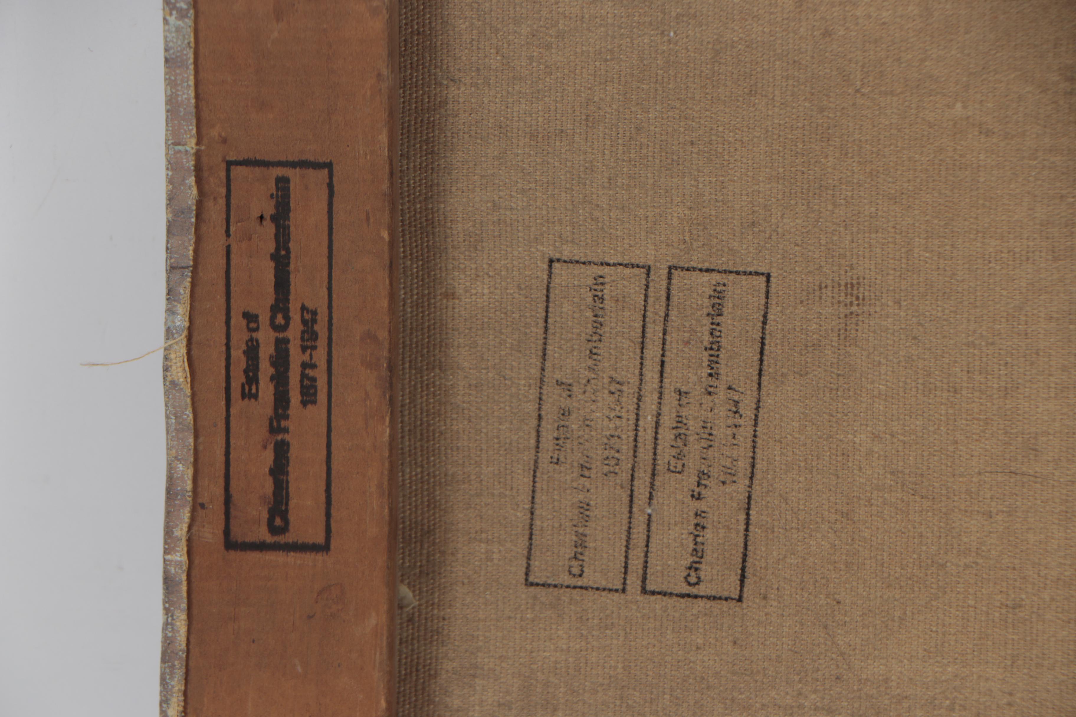 Charles Franklin Chamberlain Landscape Oil Paintings