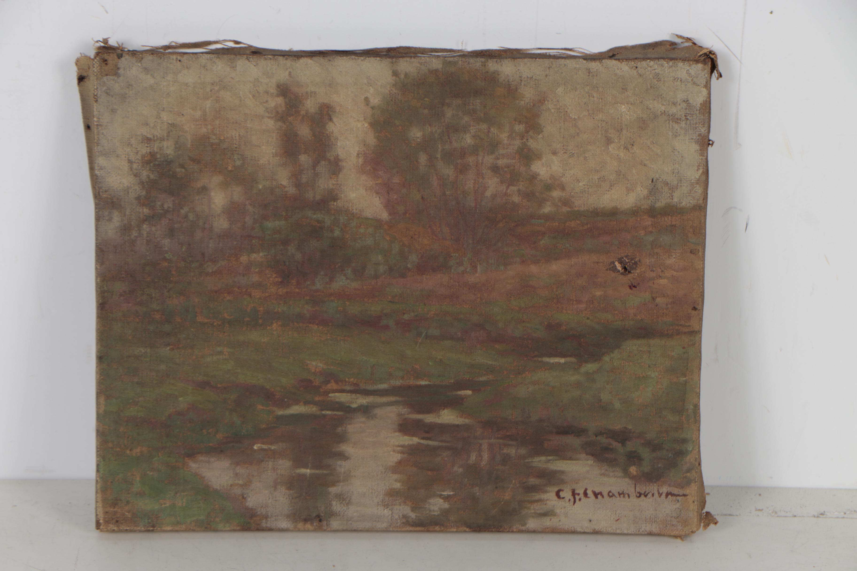 Charles Franklin Chamberlain Landscape Oil Paintings