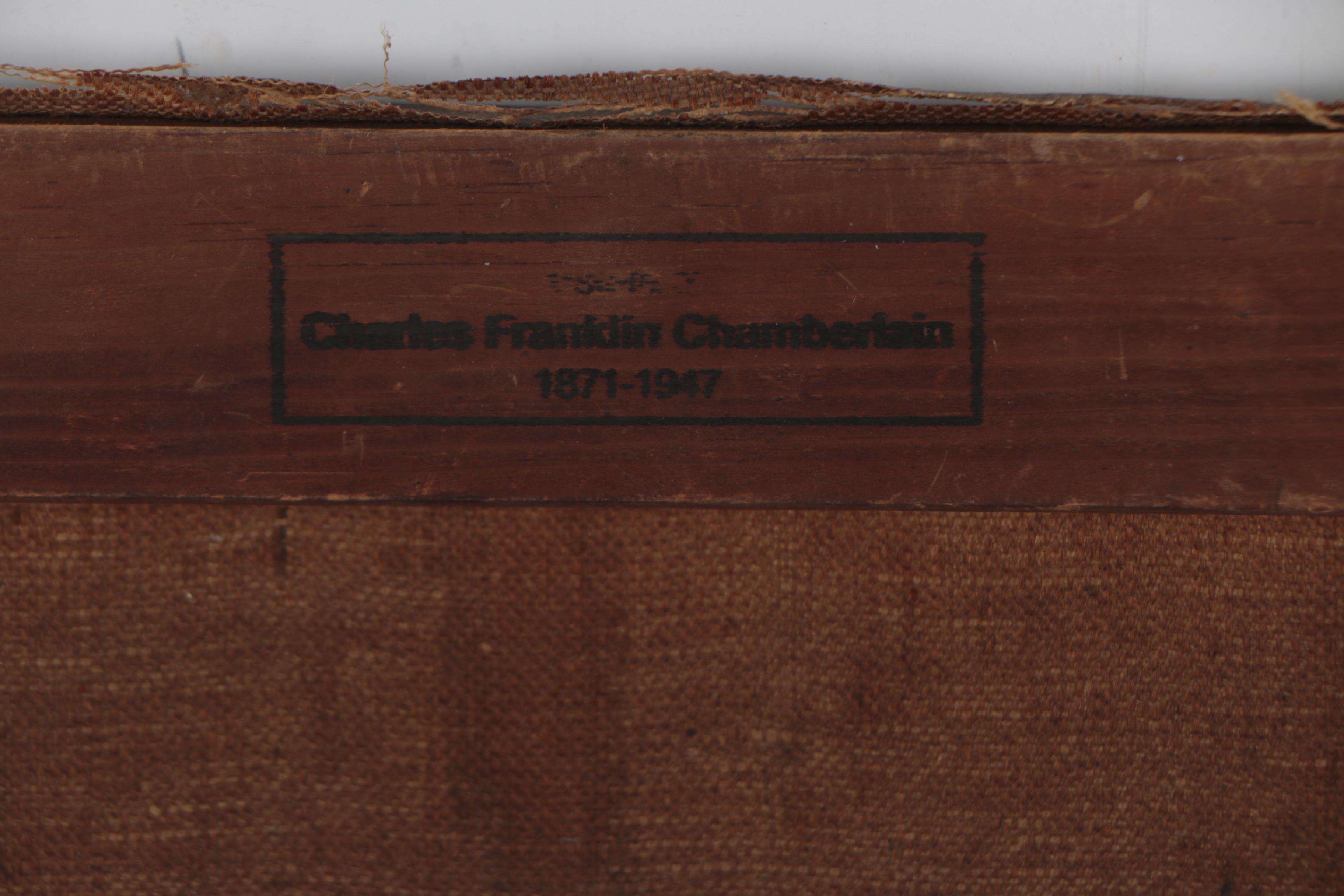 Charles Franklin Chamberlain Landscape Oil Paintings