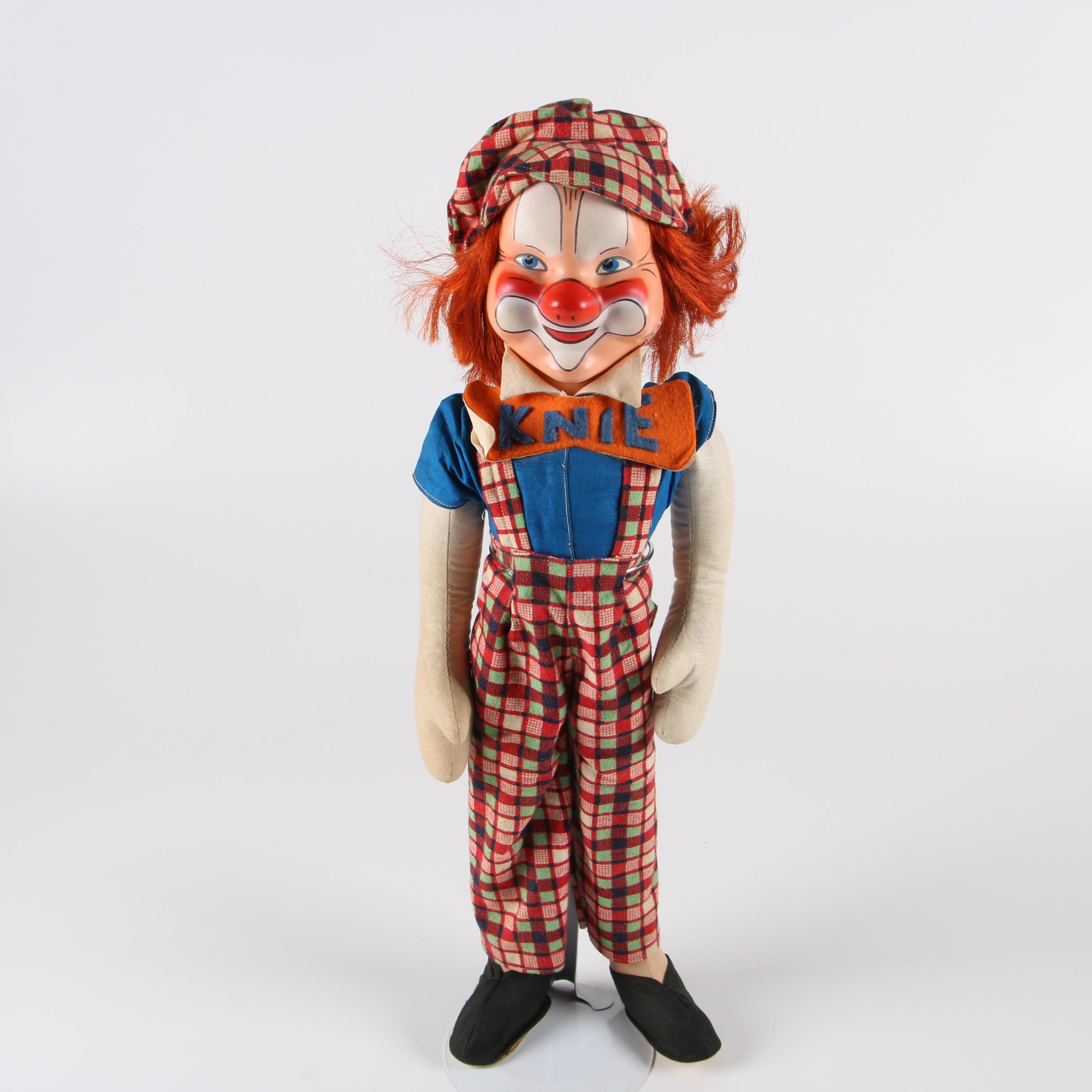 Emmett Kelly "Willie", Swiss Knie Circus, and Ron Lee Clown Dolls, 1960-90s
