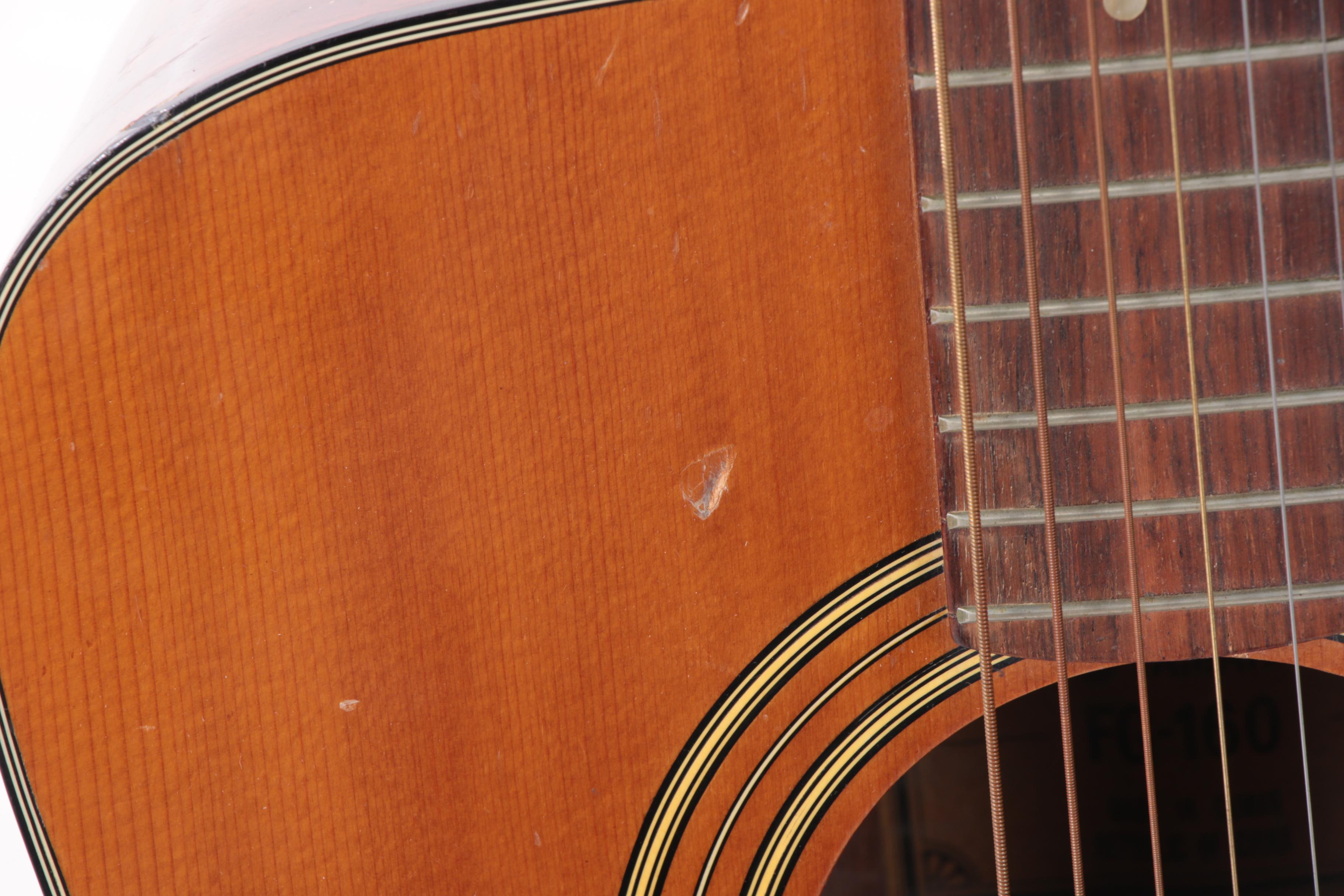 Yamaha FG-160 Acoustic Guitar, circa 1970s