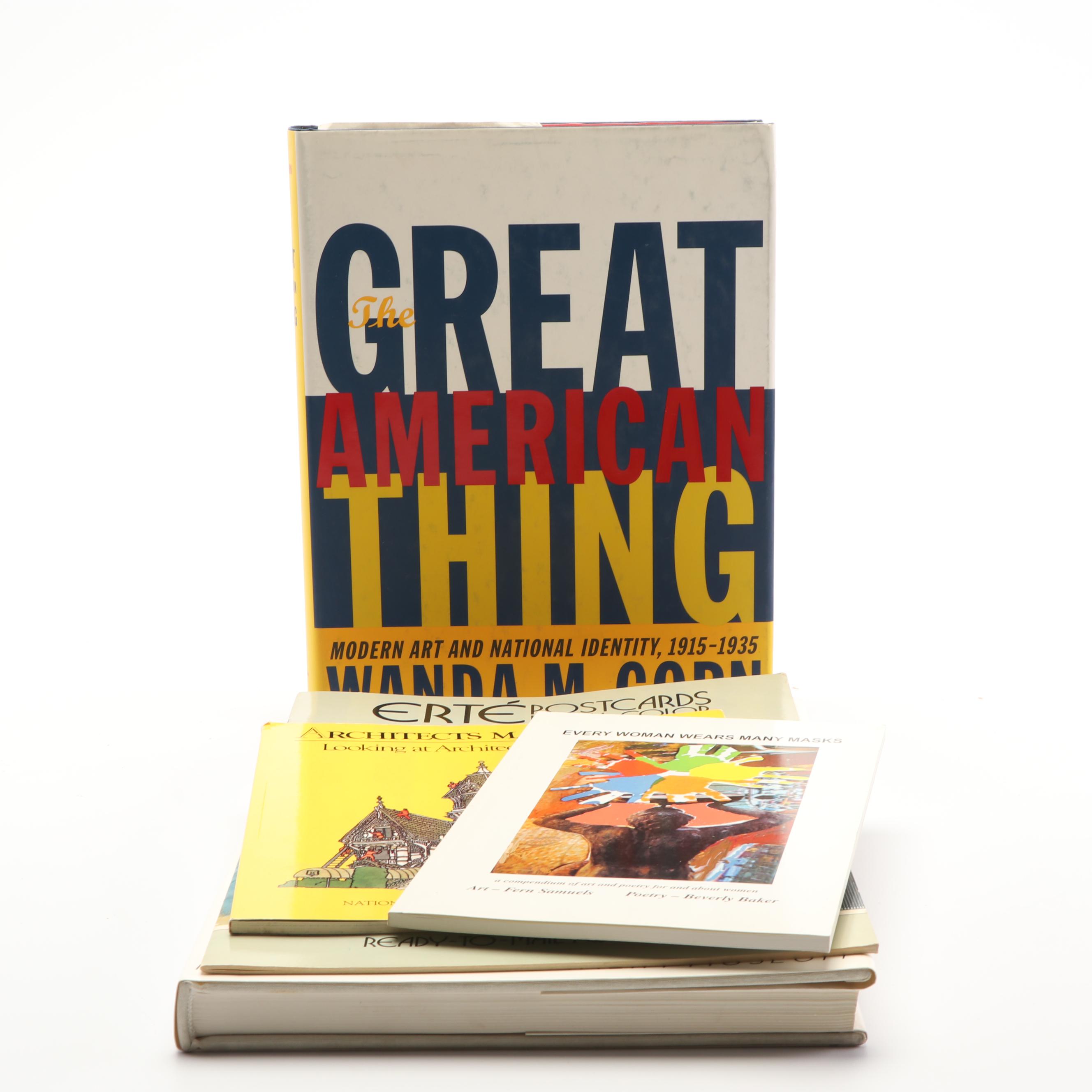 Art Books including "The Great American Thing" by Wanda M. Corn